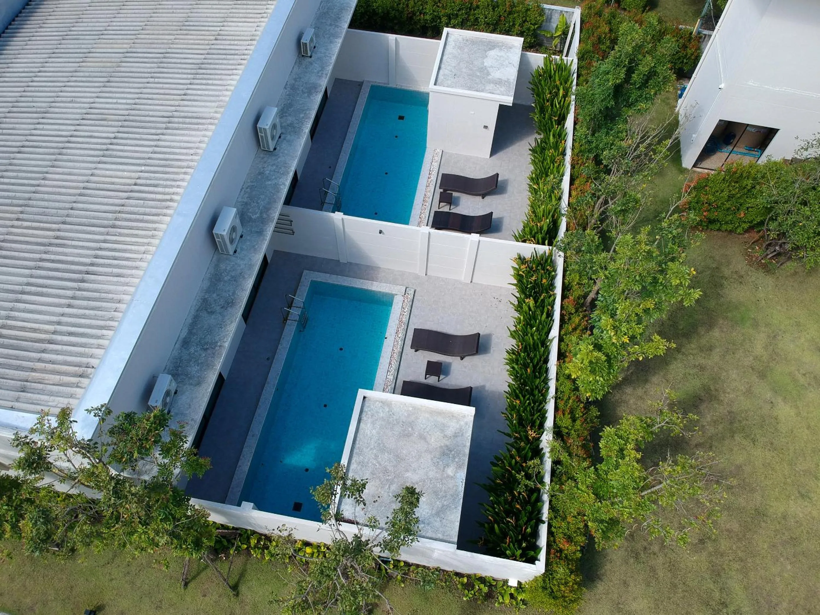 Bird's eye view in Toledo Pool Villa