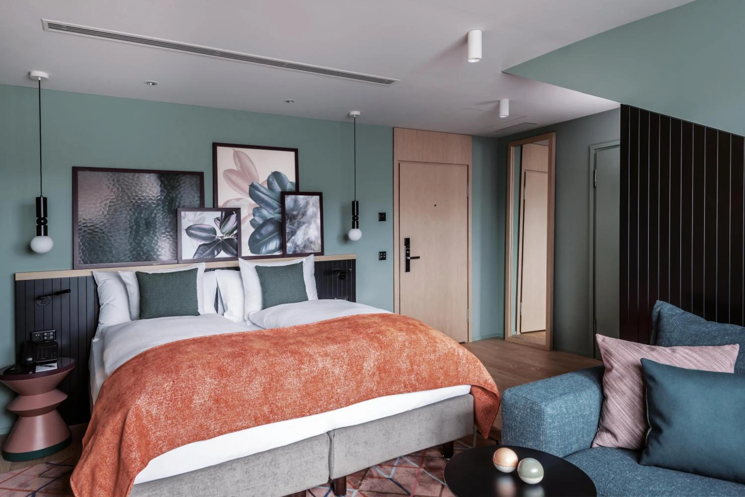 Bed in Sorell Boutique-Hotel St Peter Zürich