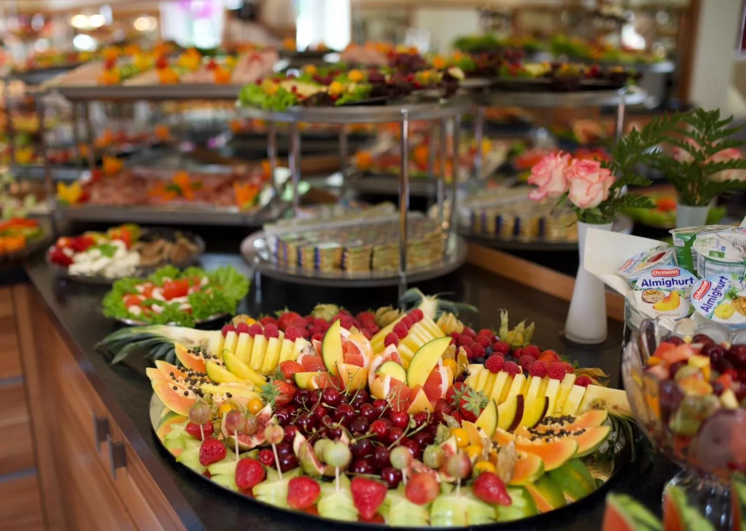 Buffet breakfast in Hotel Goldene Rose