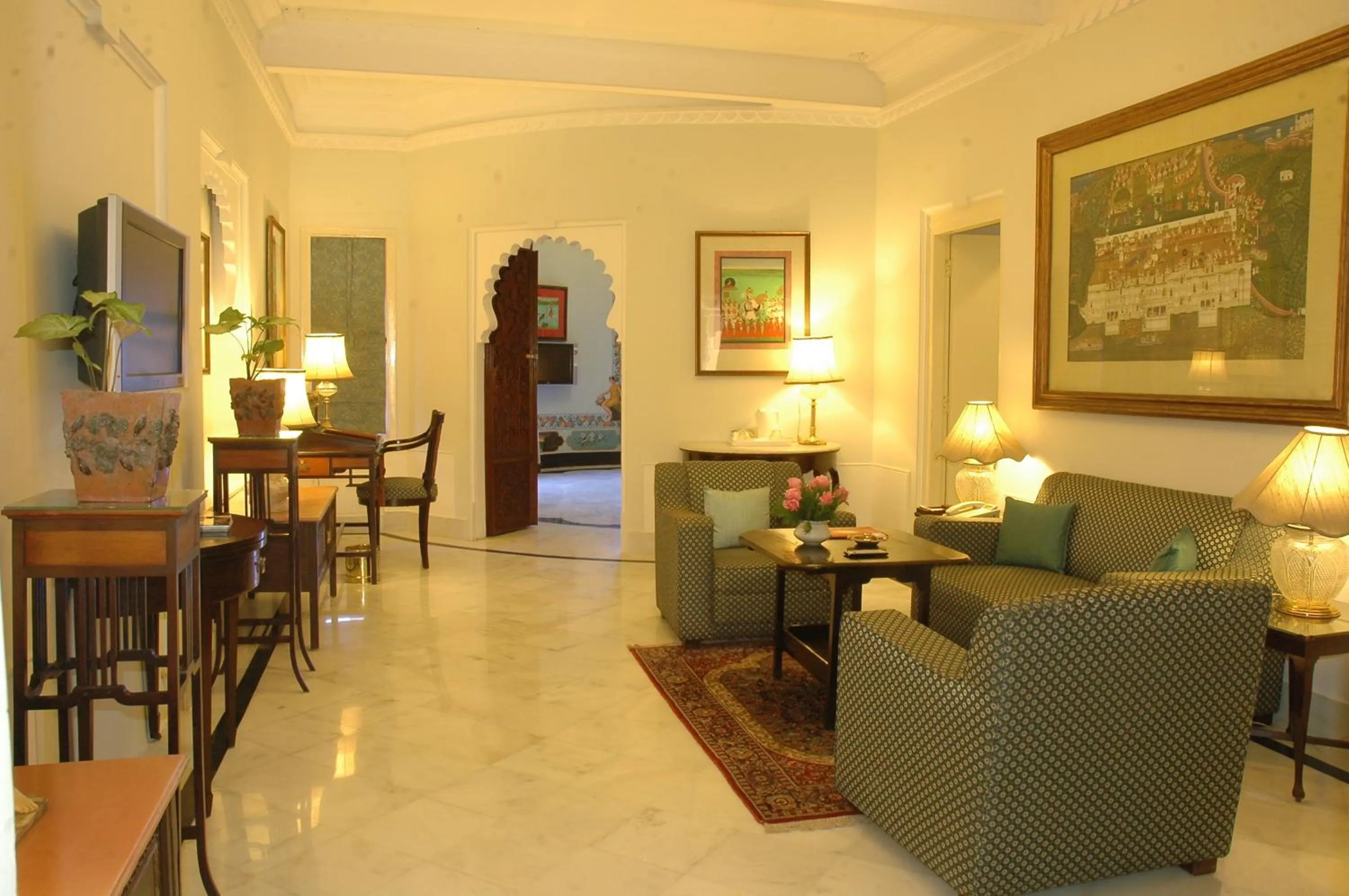 Bedroom in Shiv Niwas Palace by HRH Group of Hotels