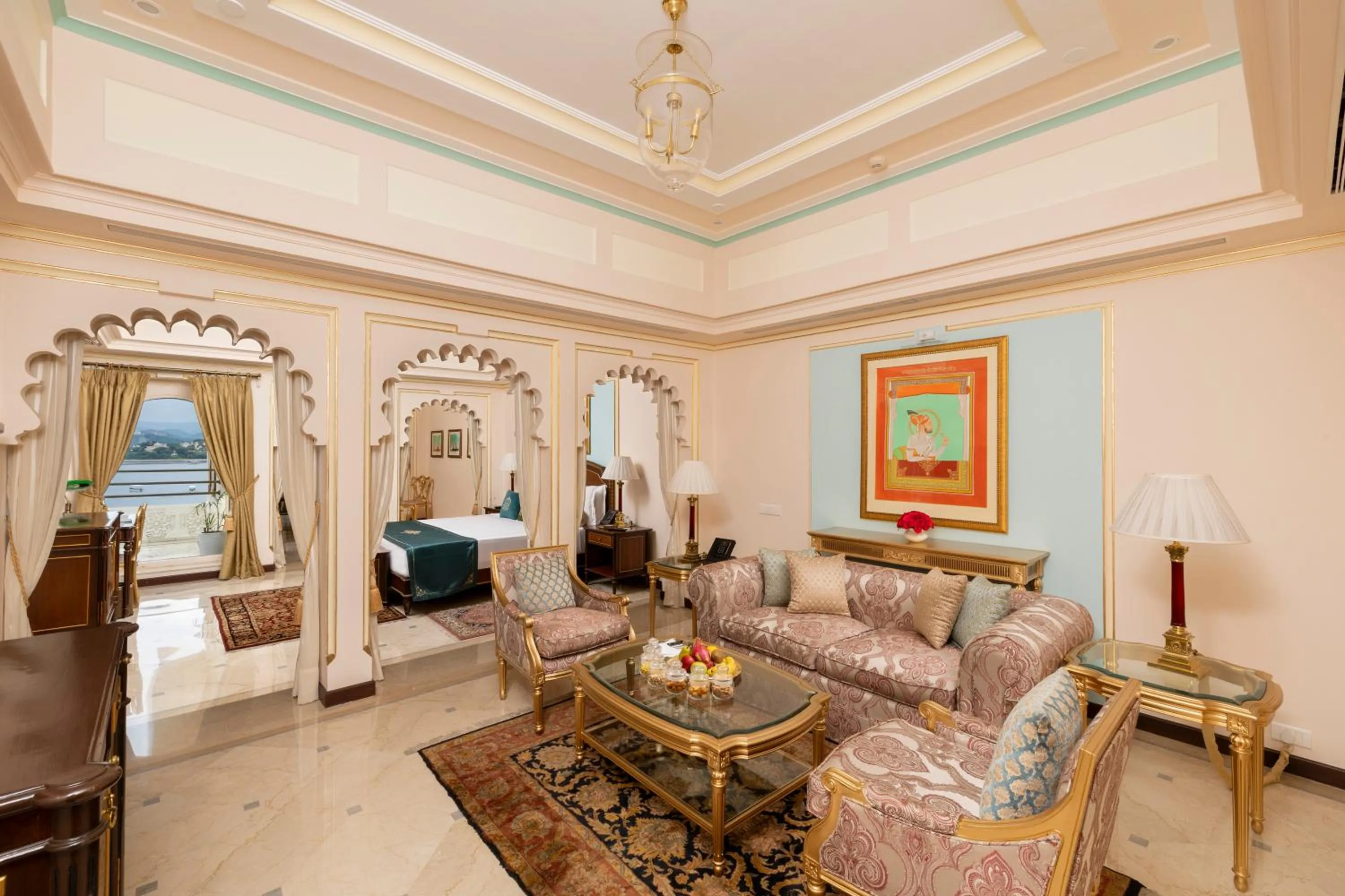 Bedroom in Taj Fateh Prakash Palace Udaipur
