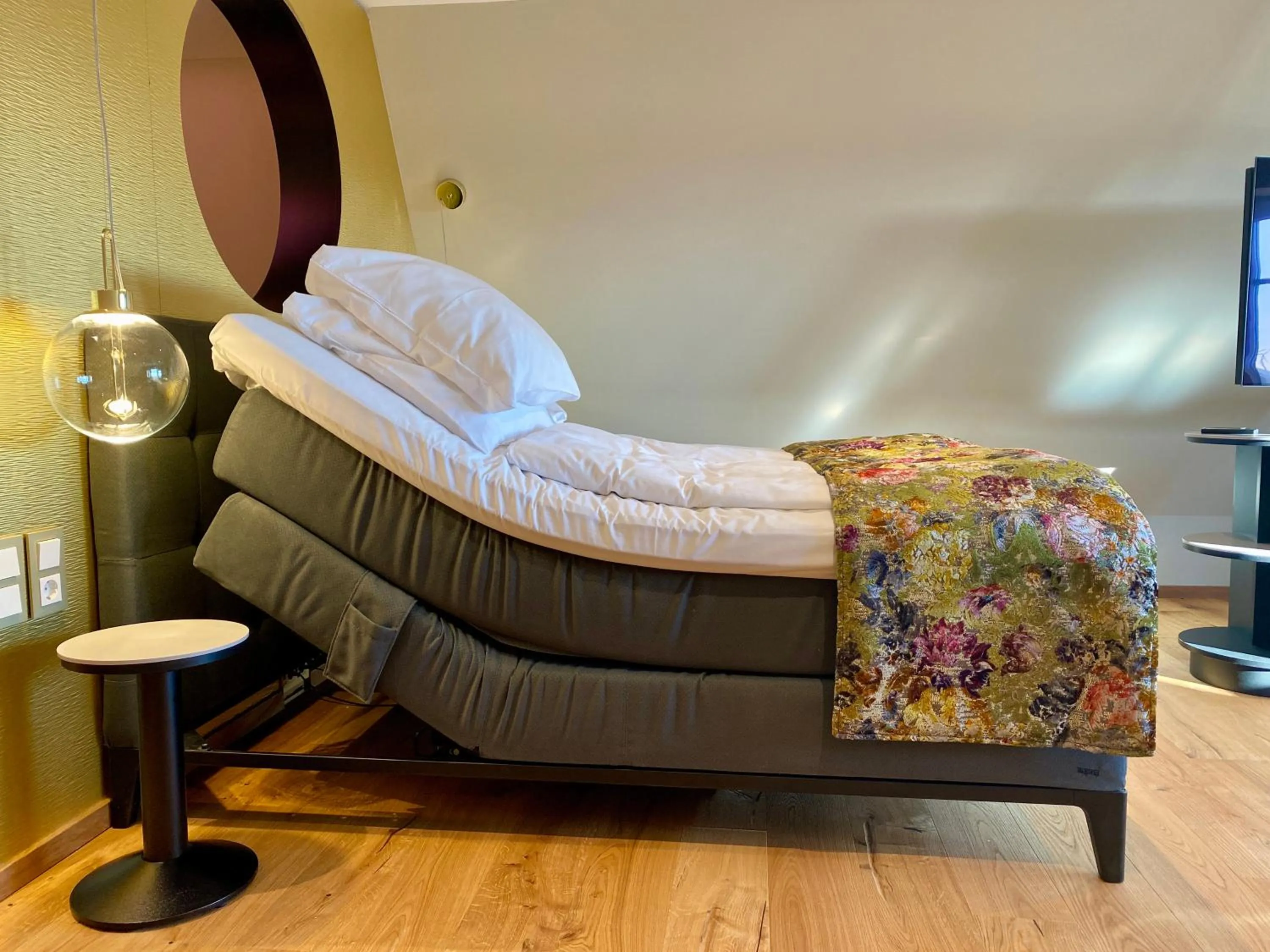 Bed in Prinzhotel Rothenburg