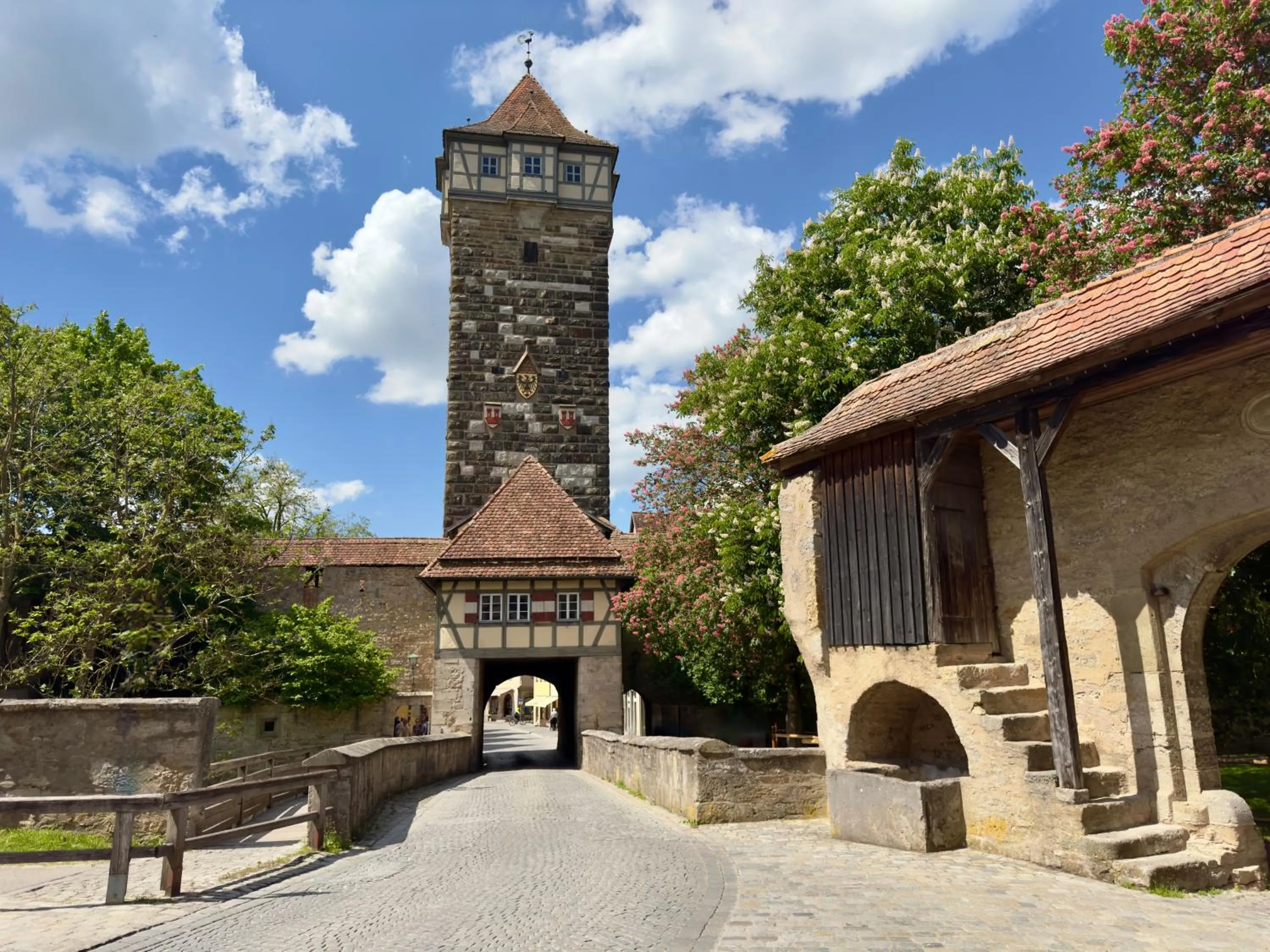 Landmark view in Prinzhotel Rothenburg