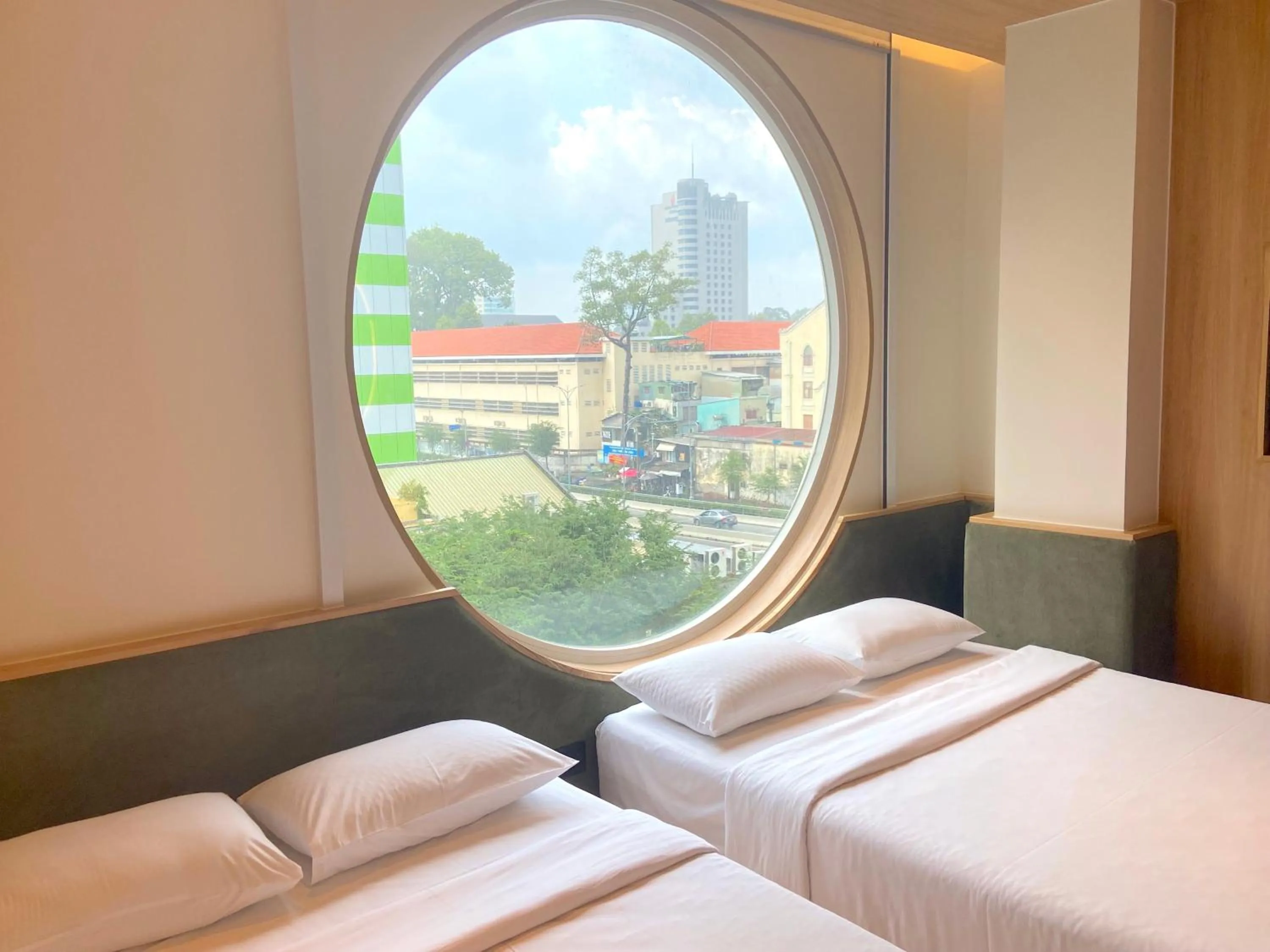 City view, Bed in MEANDER Saigon