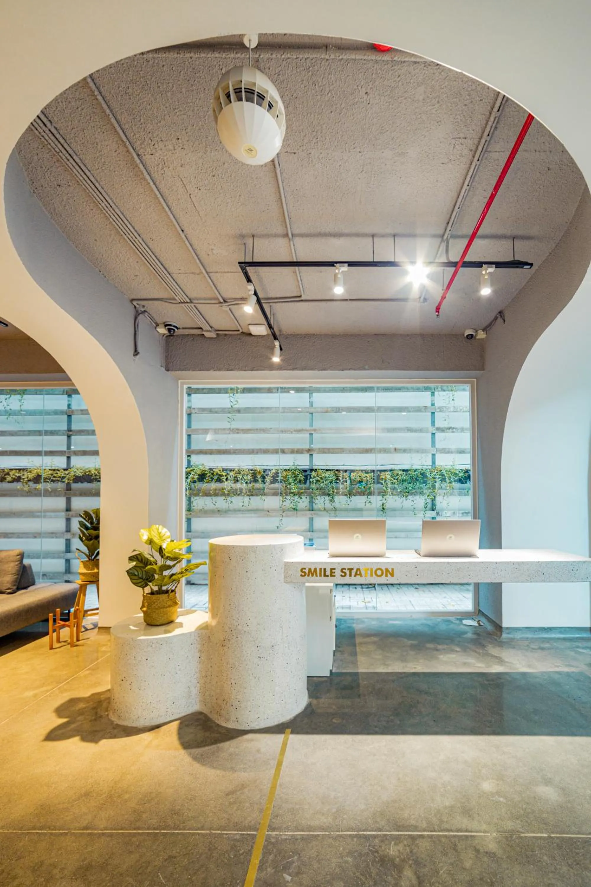 Decorative detail in MEANDER Saigon