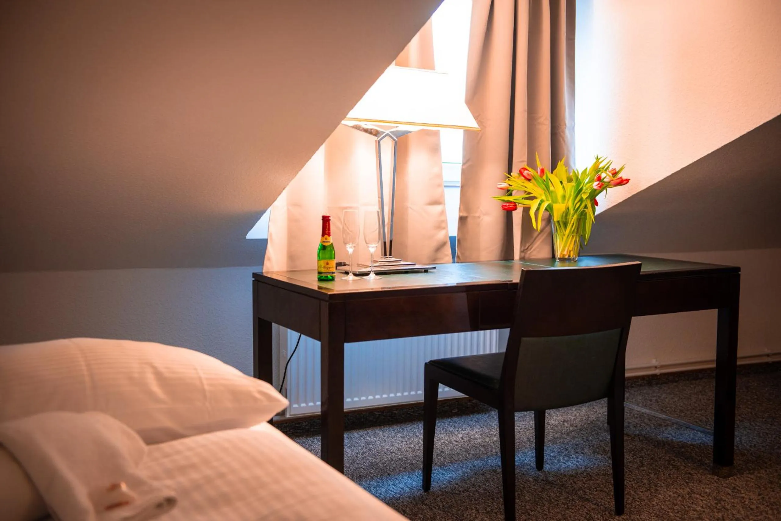 Bed in Bölsche Hotel