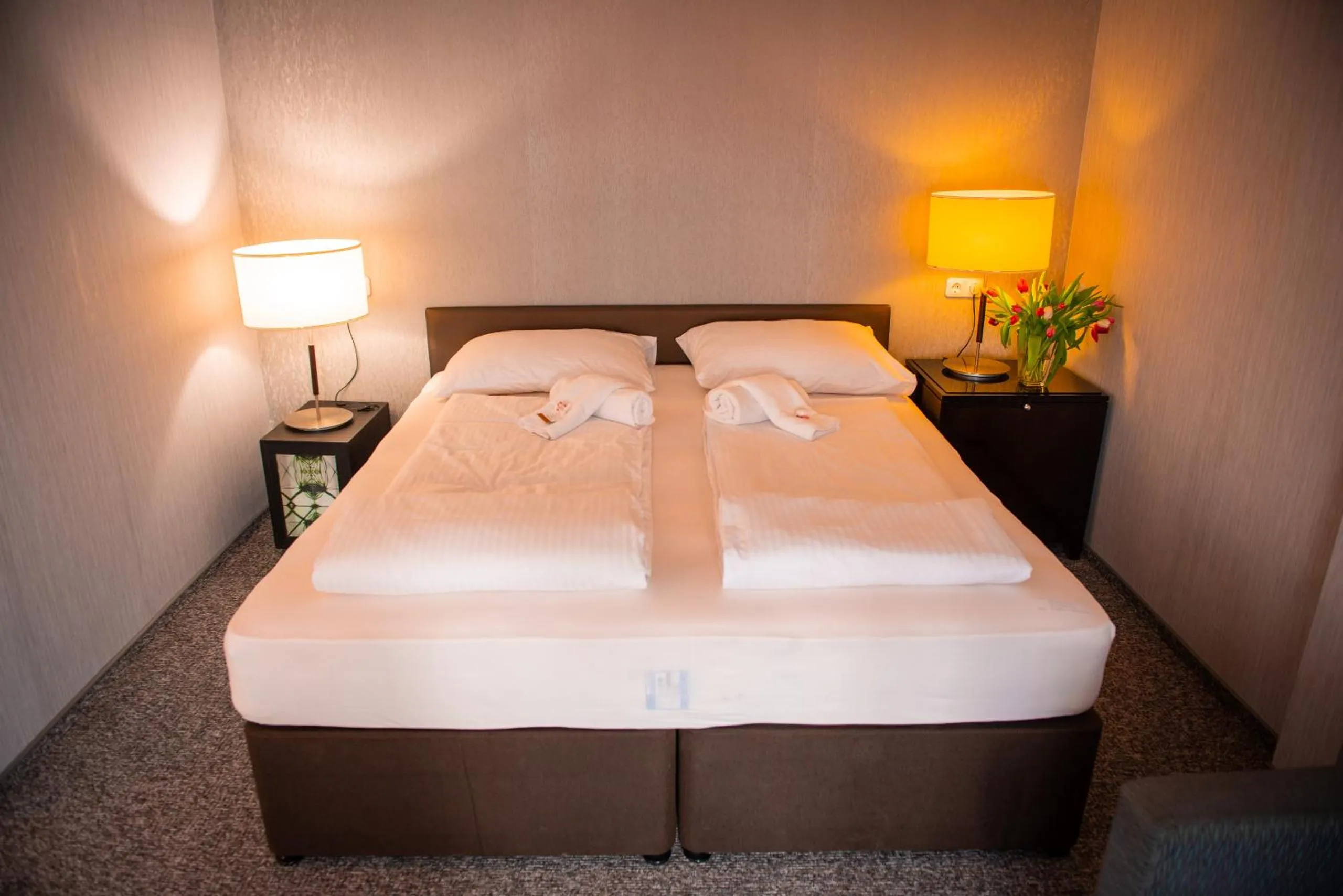 Bed in Bölsche Hotel