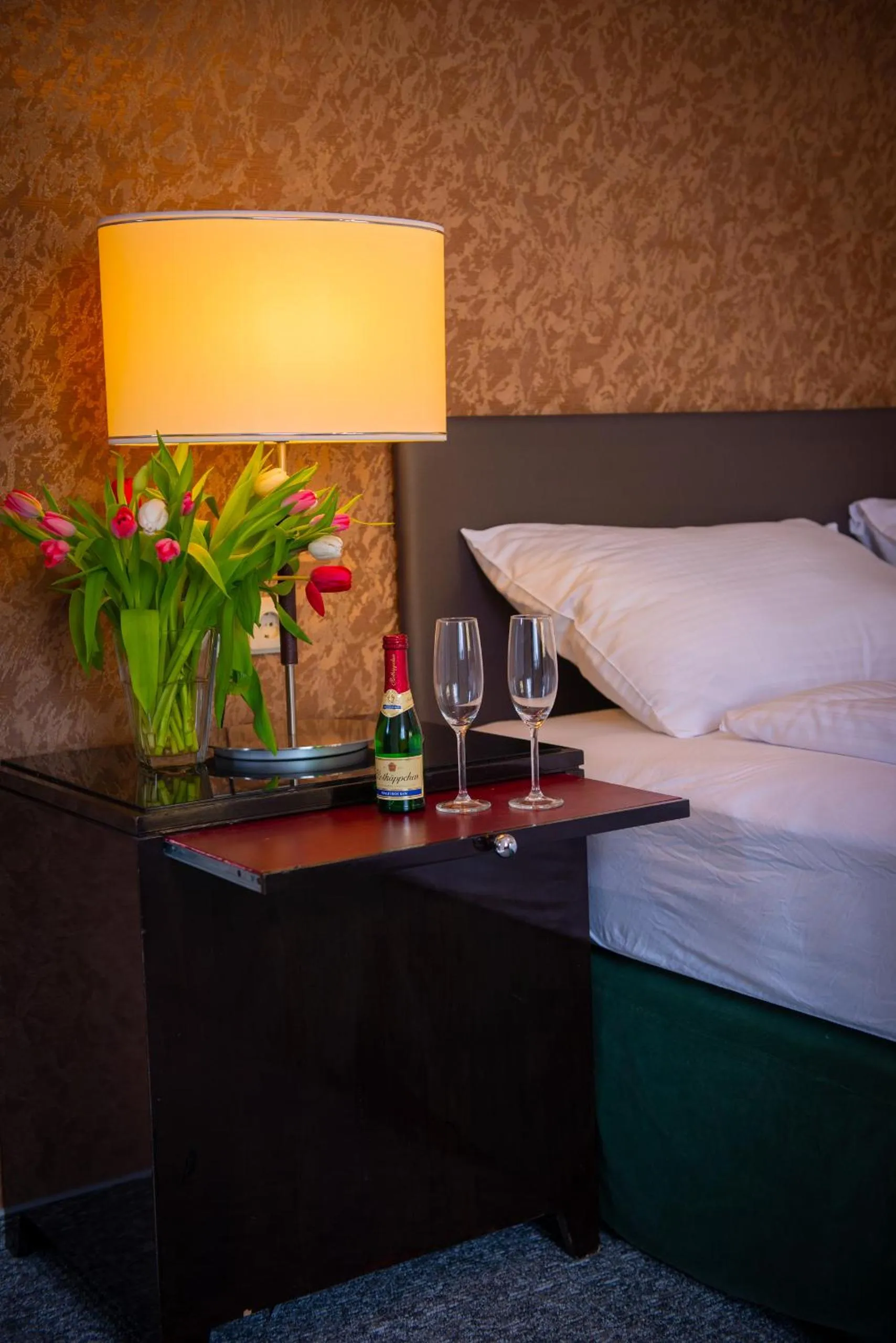 Bed in Bölsche Hotel