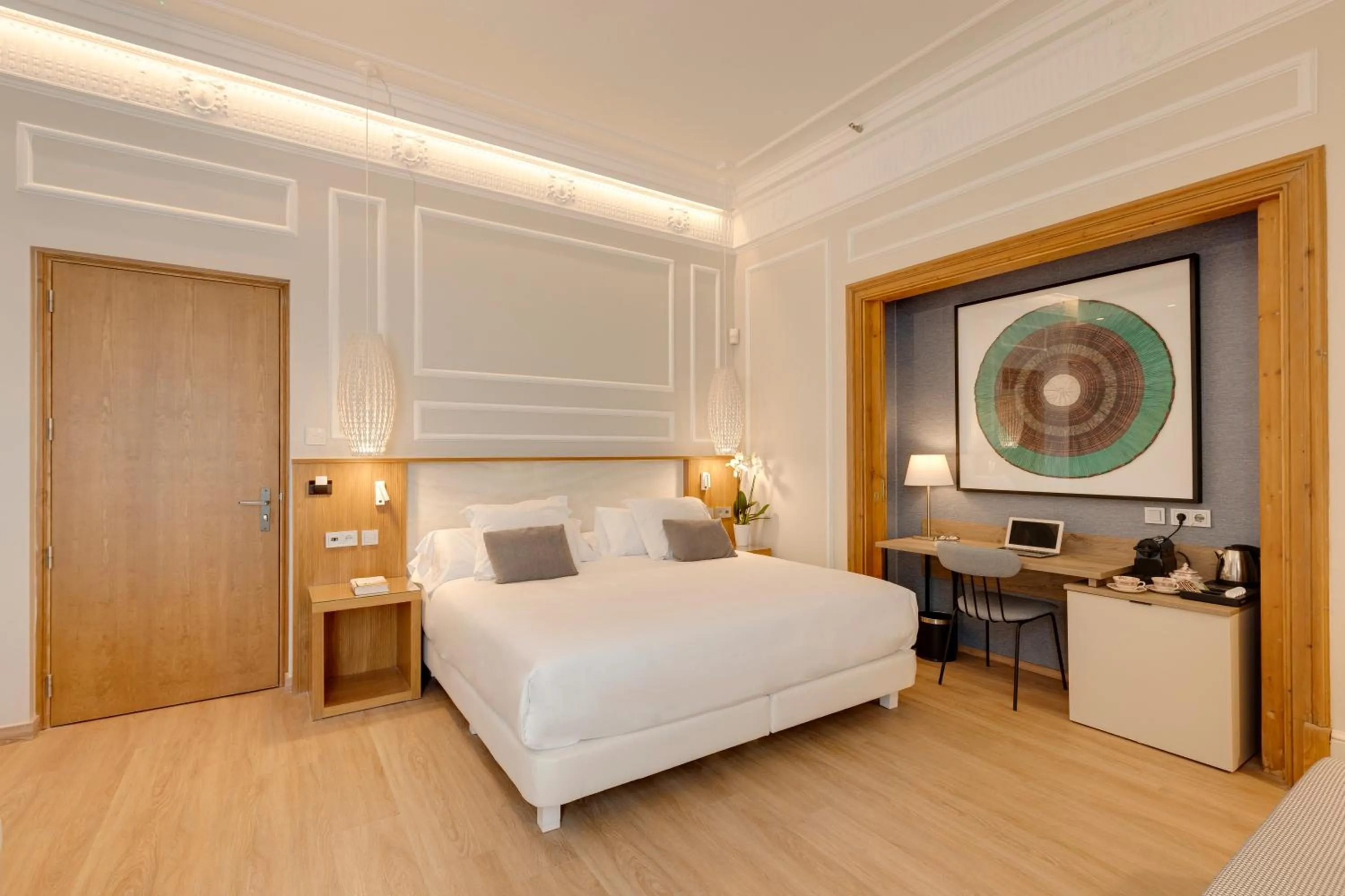 Bed in Hotel Boutique Mirlo Barcelona