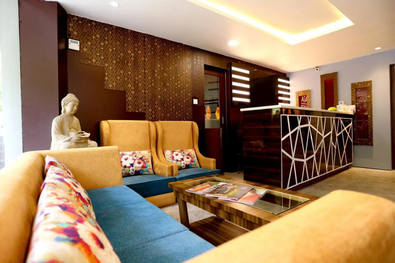 Lobby or reception in The Hoften Blue Magnets, Dalhousie