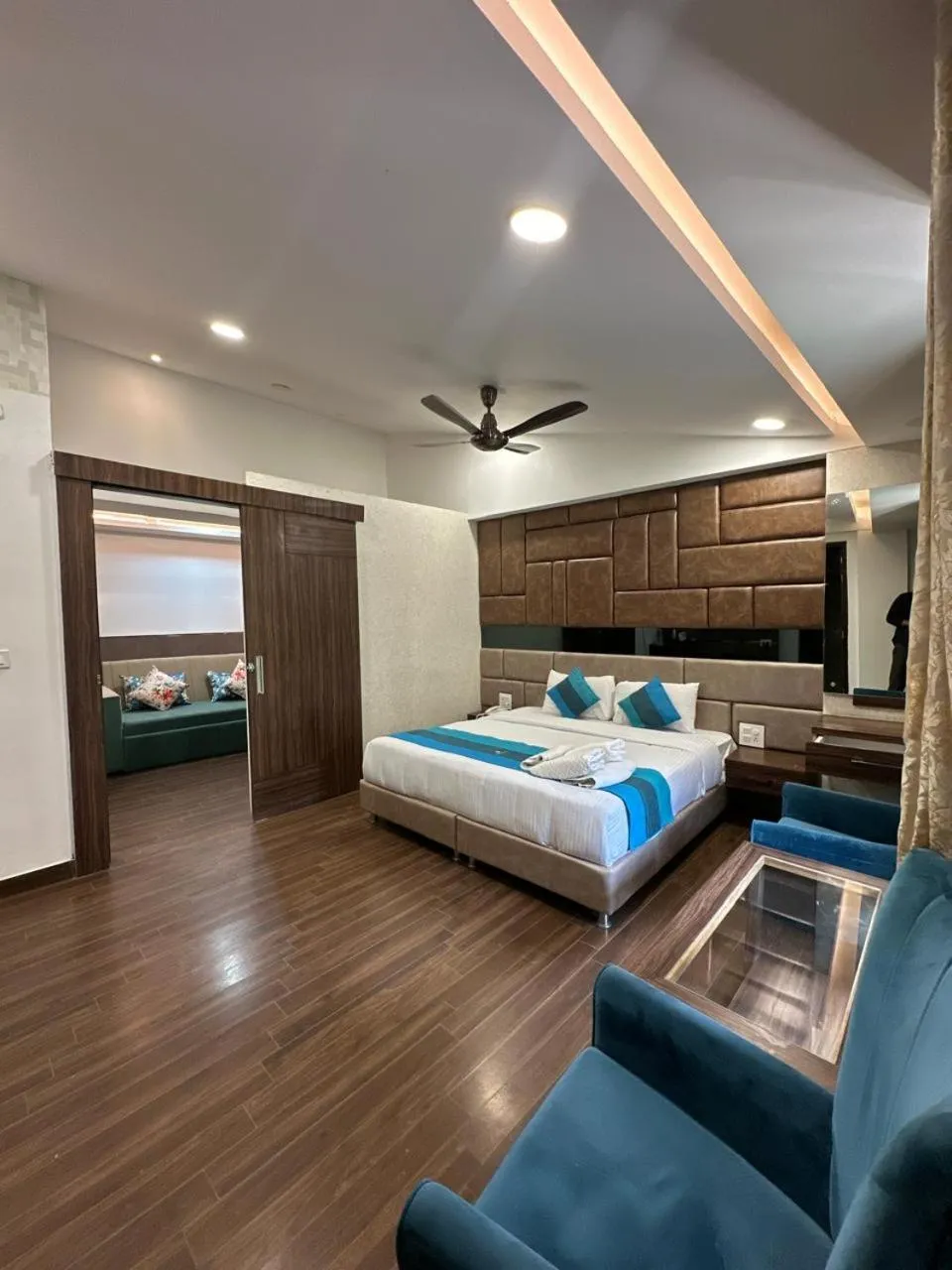 Bed in The Hoften Blue Magnets, Dalhousie