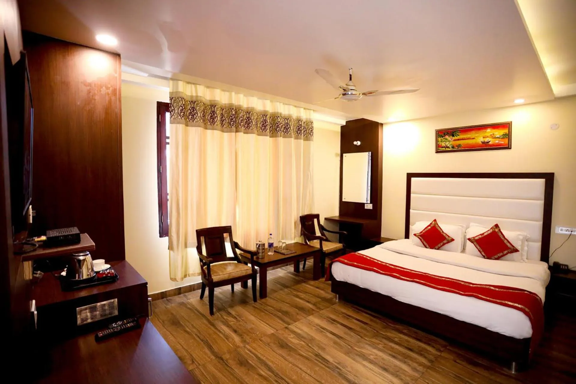 Bed in The Hoften Blue Magnets, Dalhousie