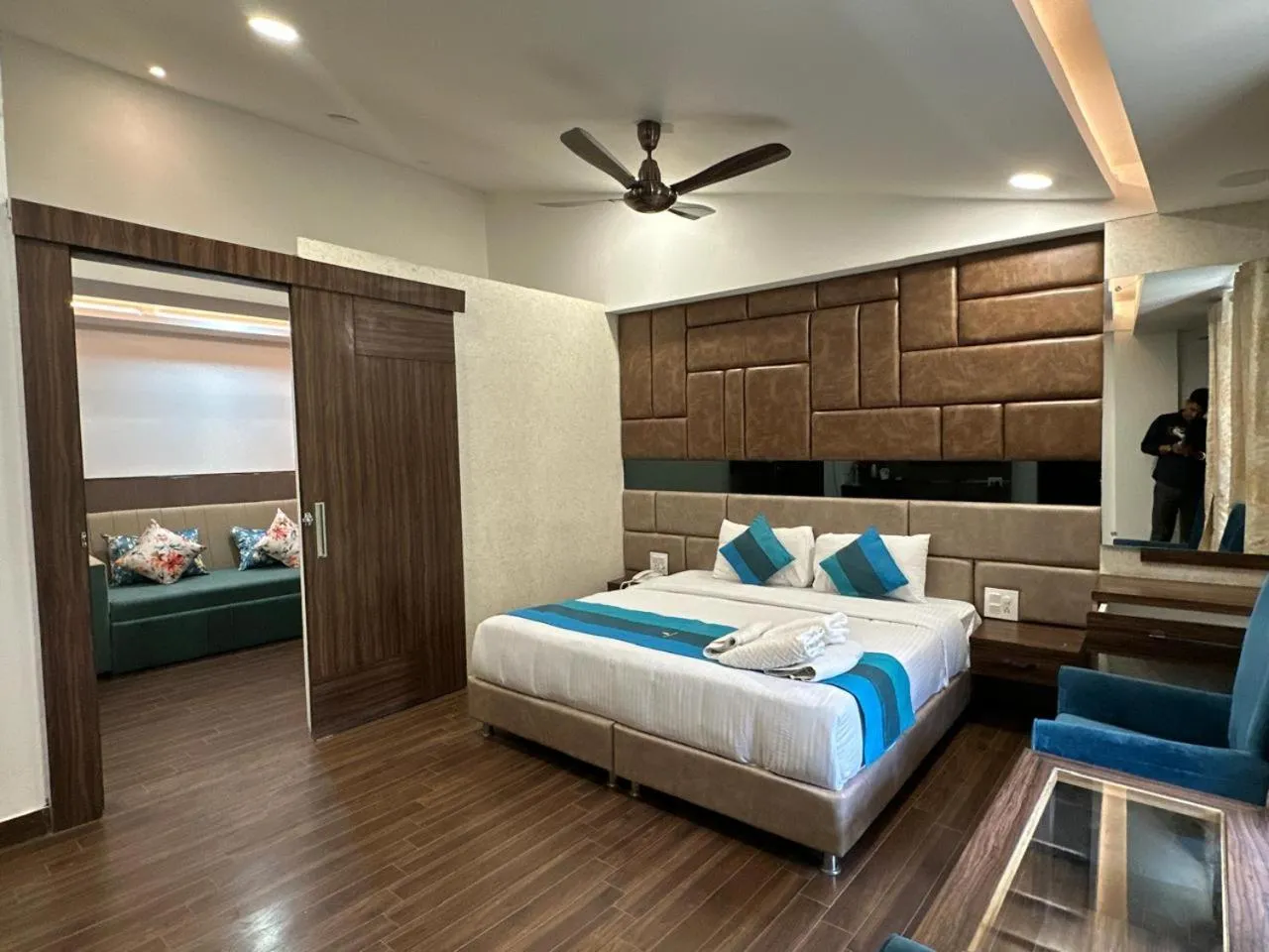 Bed in The Hoften Blue Magnets, Dalhousie