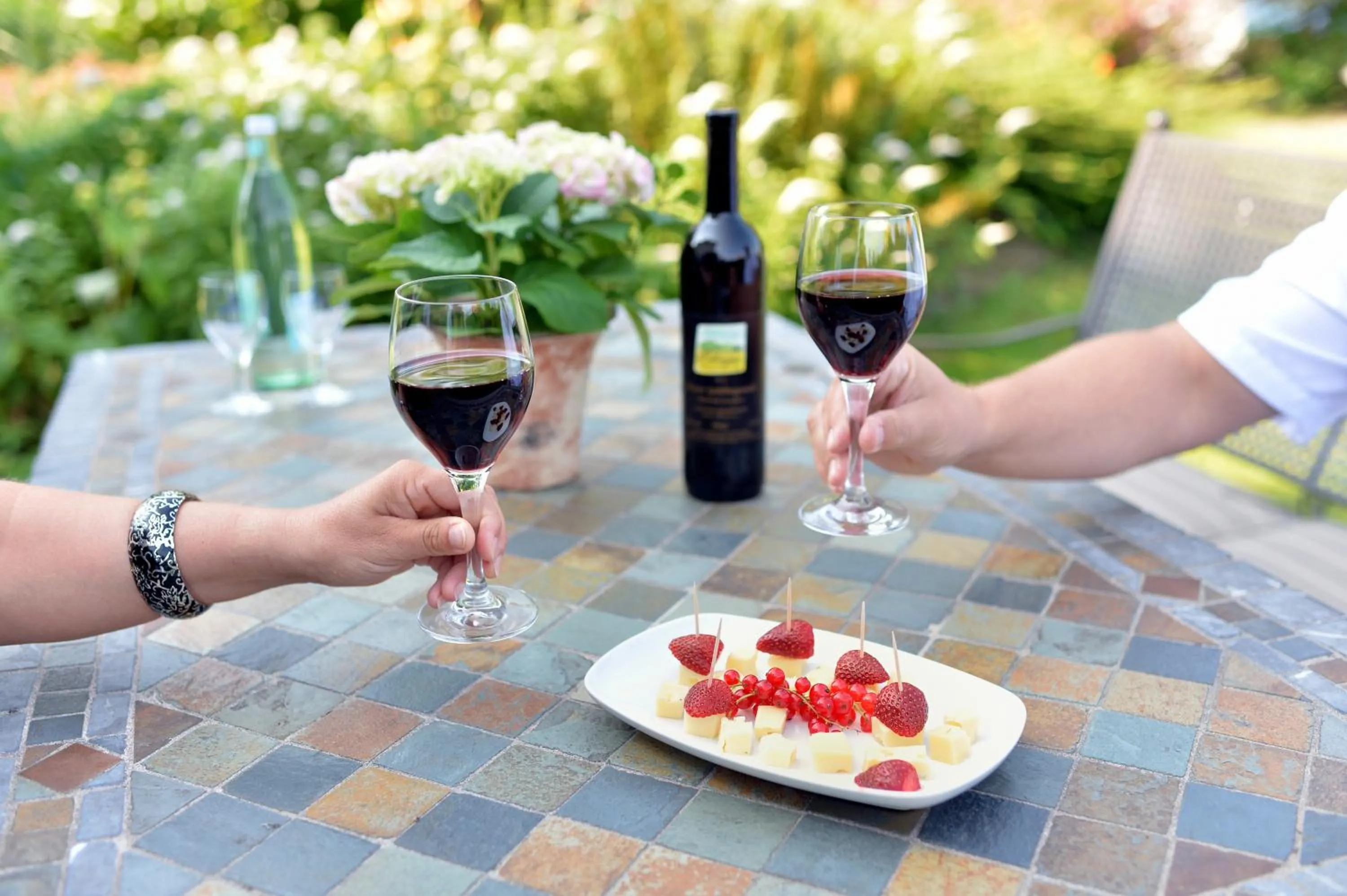 Garden in Hotel Schöngarten garni