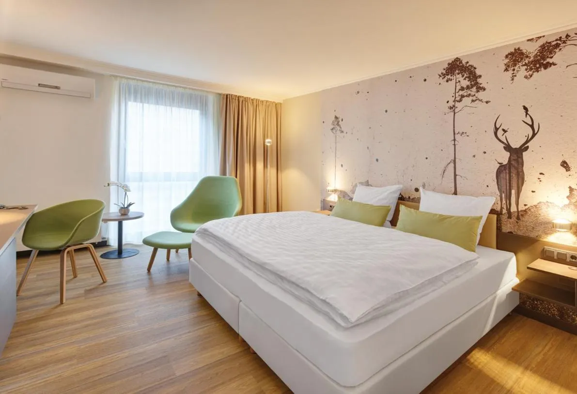 Bed in Aquis Grana City Hotel