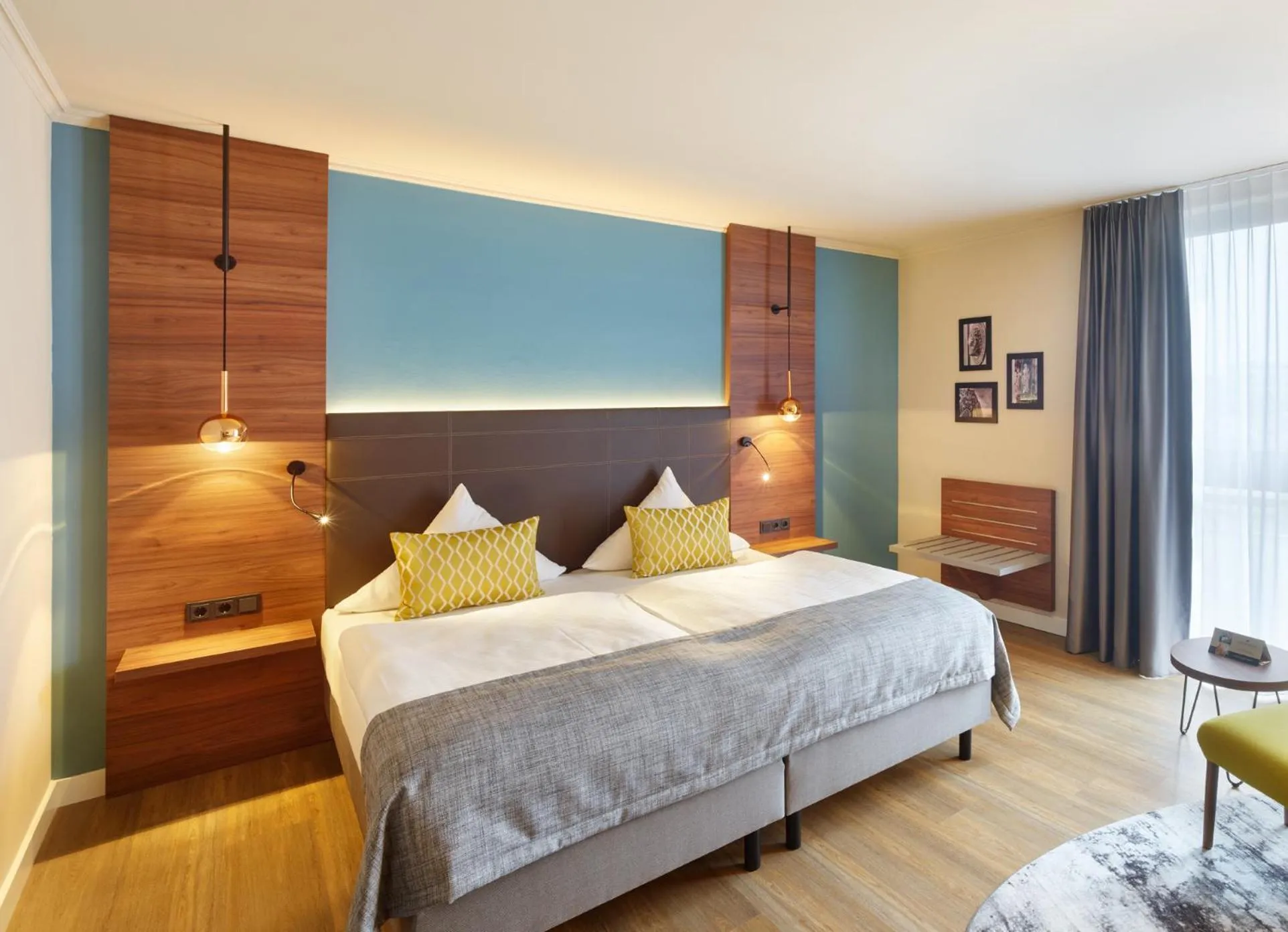 Bed in Aquis Grana City Hotel