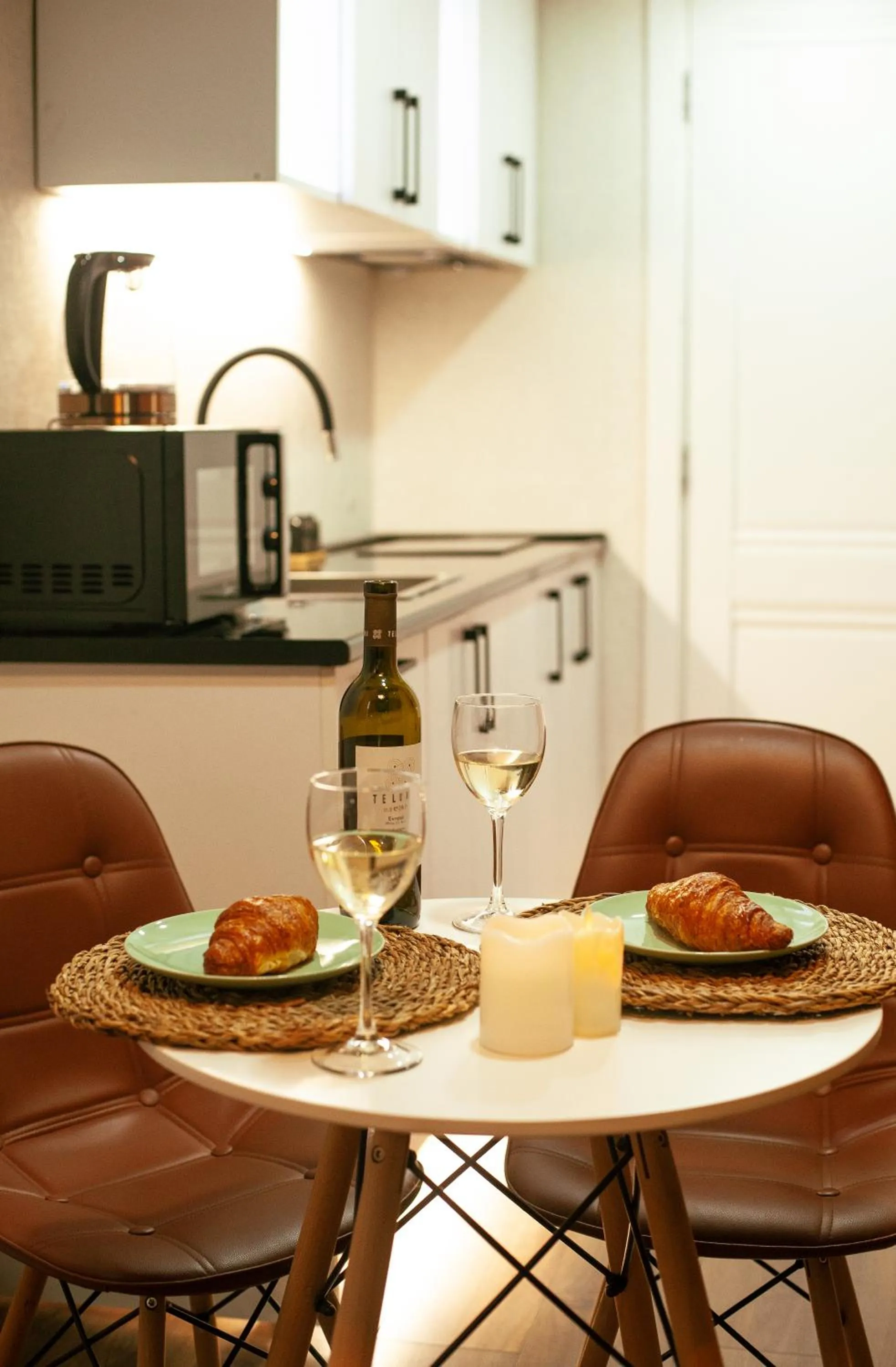 Kitchen or kitchenette in Luxury inn