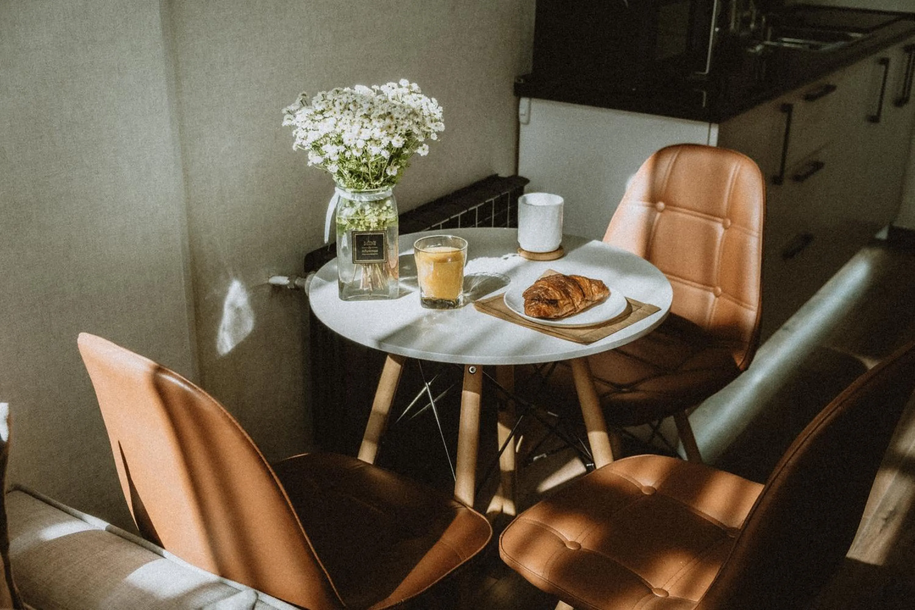 Dining area in Luxury inn
