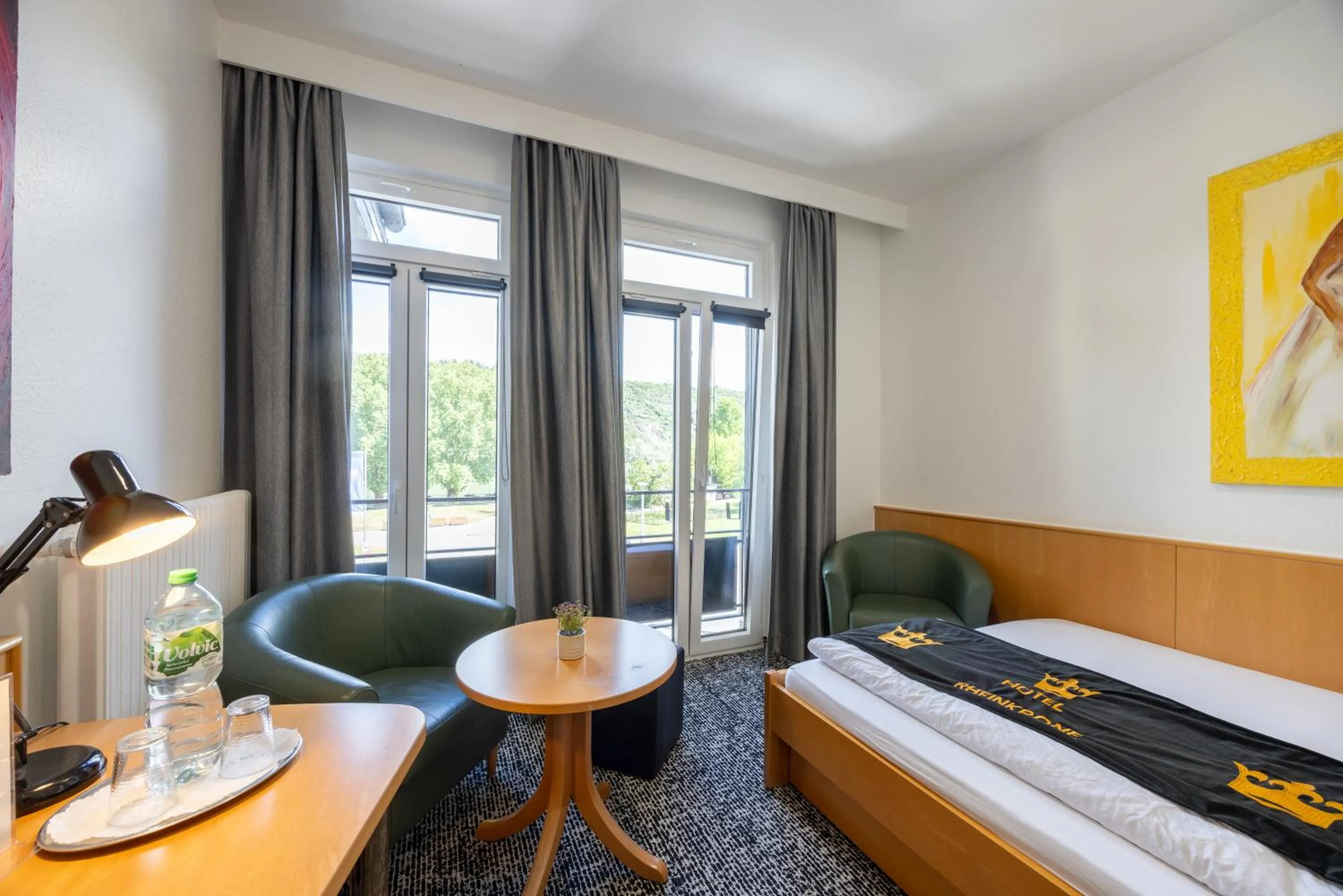 Photo of the whole room, Bed in Panorama Hotel Rheinkrone