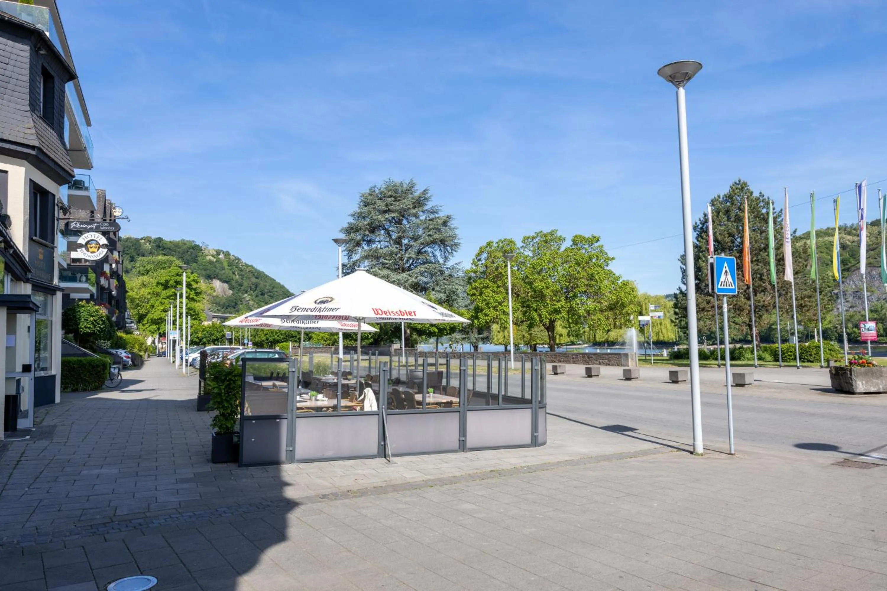 Balcony/Terrace in Panorama Hotel Rheinkrone