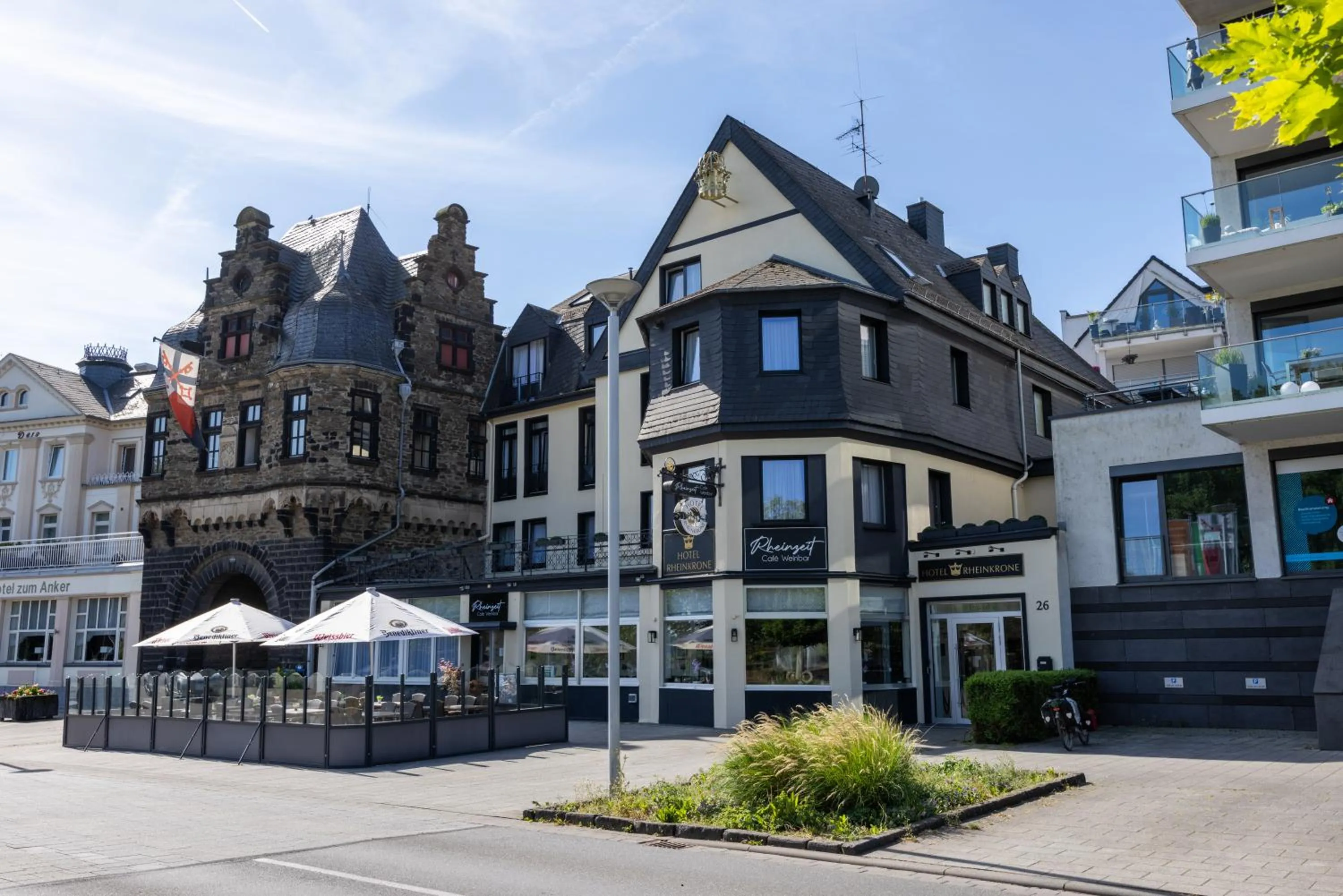 Property building in Panorama Hotel Rheinkrone