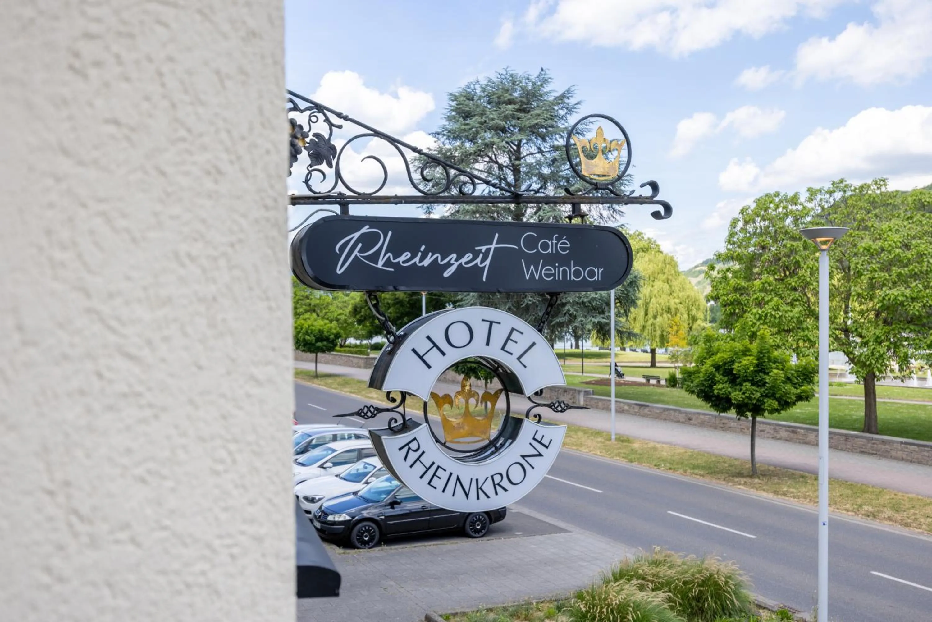 Property logo or sign in Panorama Hotel Rheinkrone