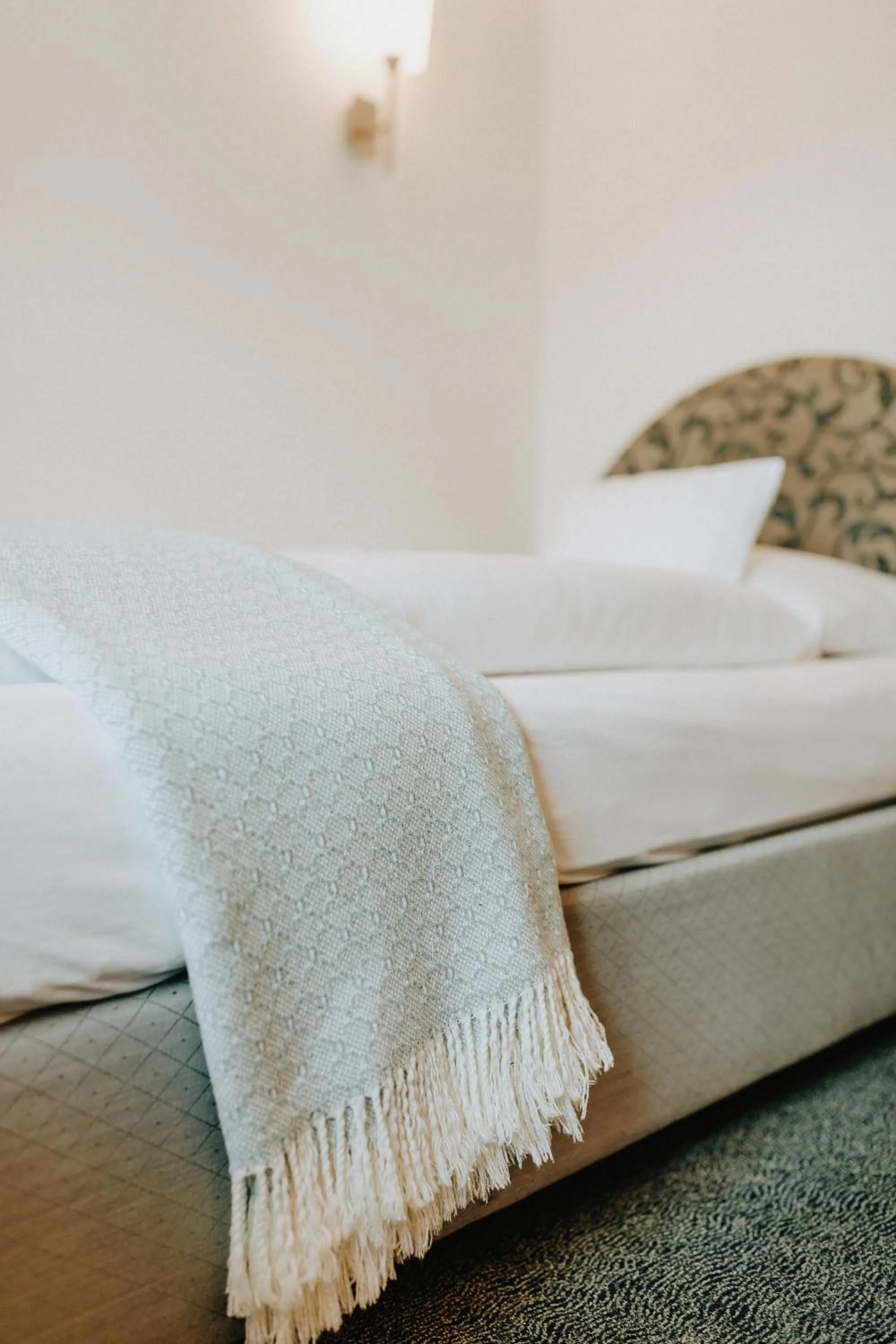 Bed in Huber's Hotel