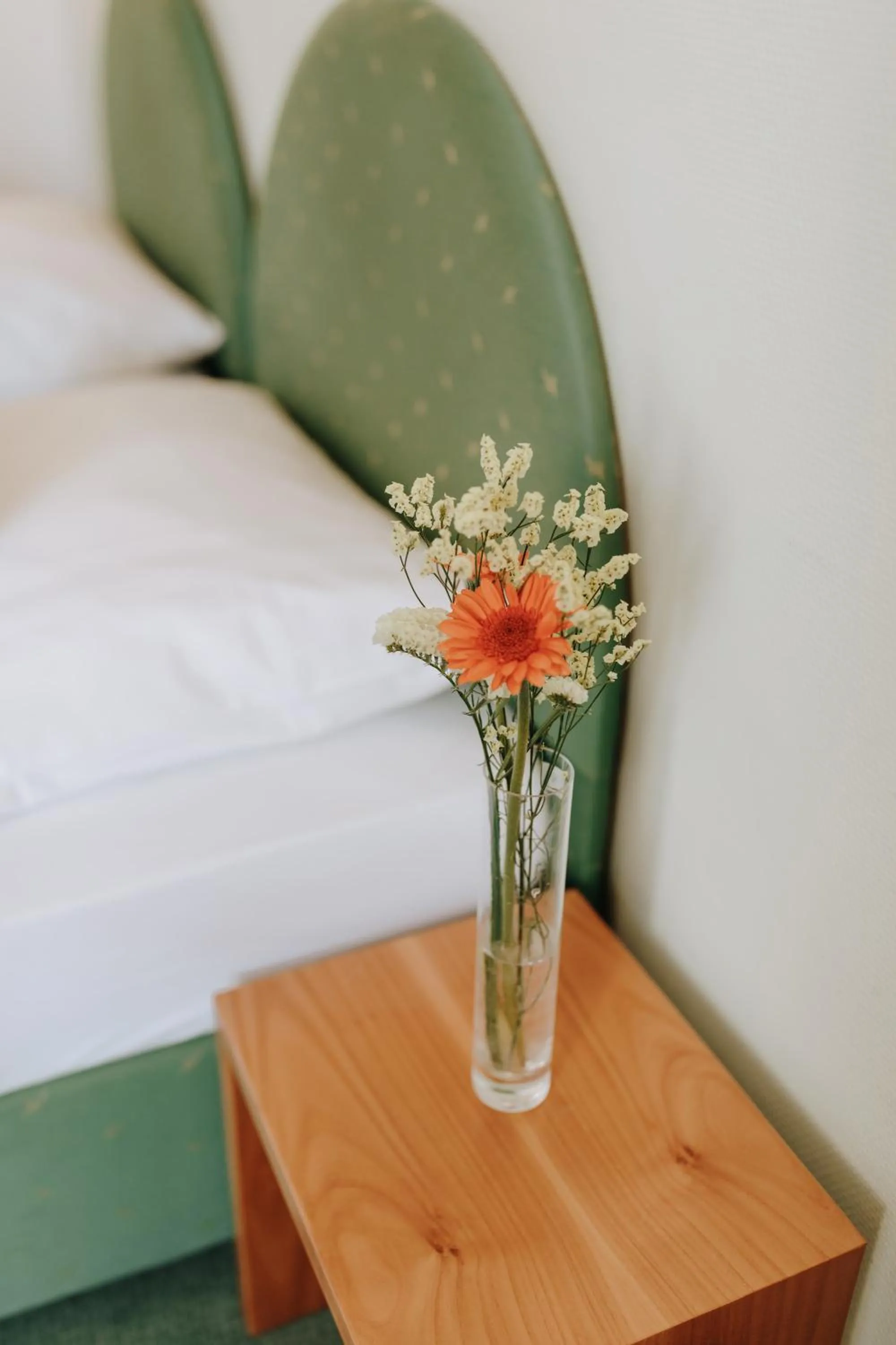 Bed in Huber's Hotel