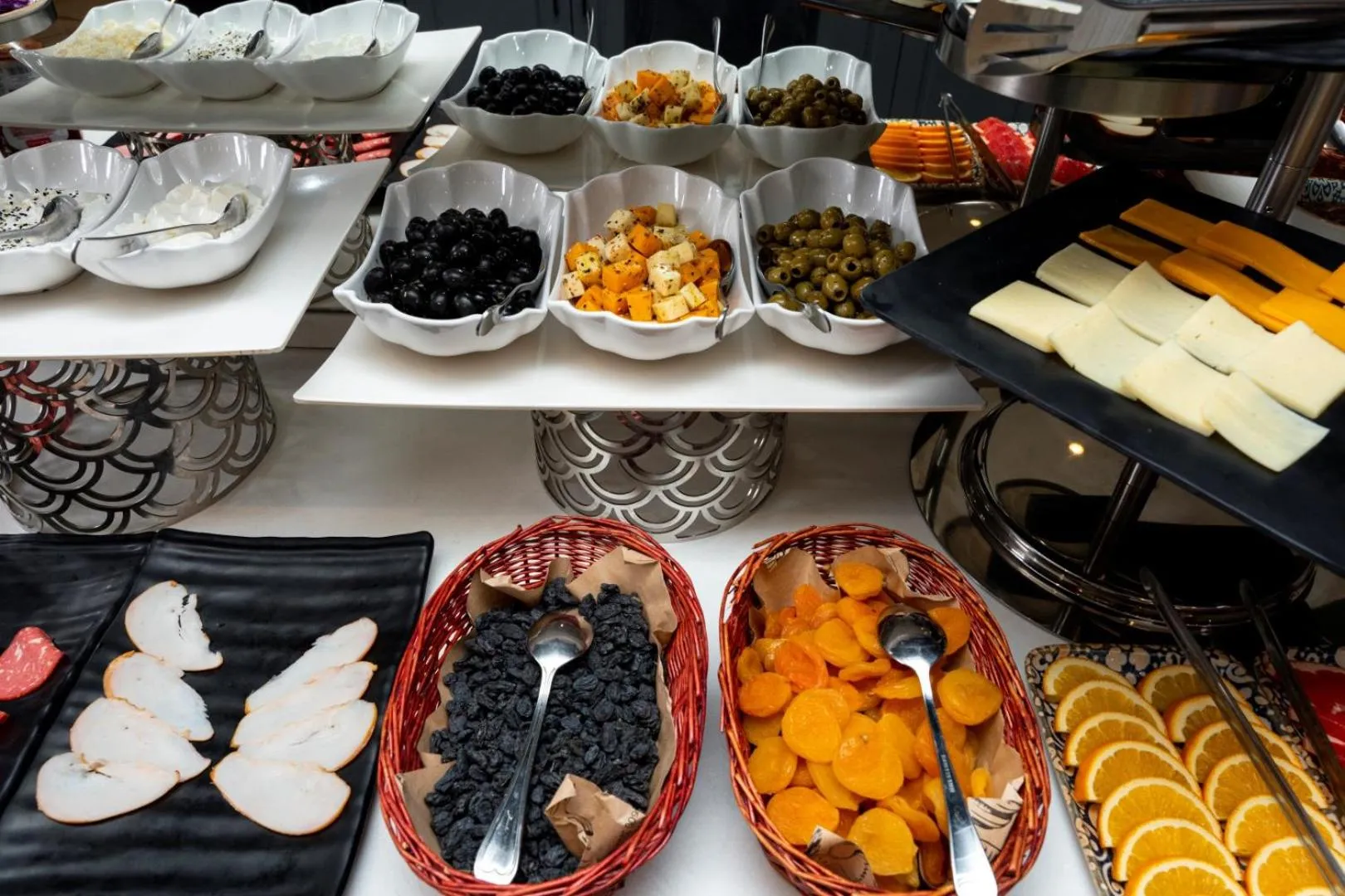 Buffet breakfast in Port Rivoli Hotel Baku