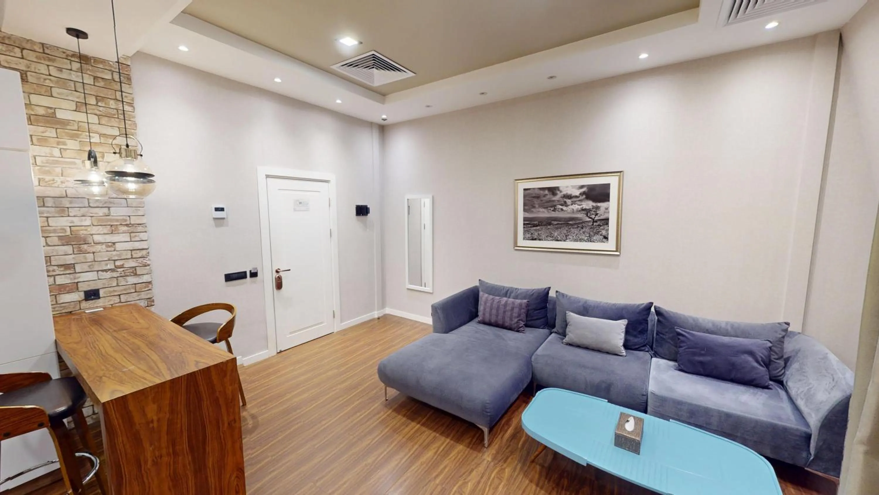 Living room in Port Rivoli Hotel Baku