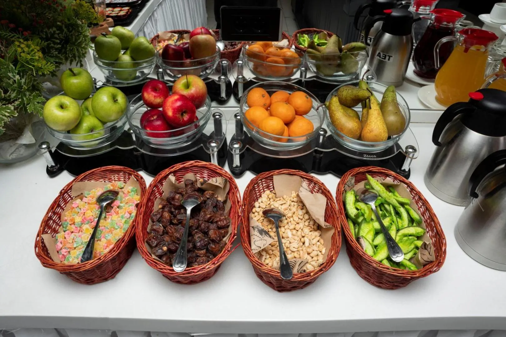 Buffet breakfast in Port Rivoli Hotel Baku