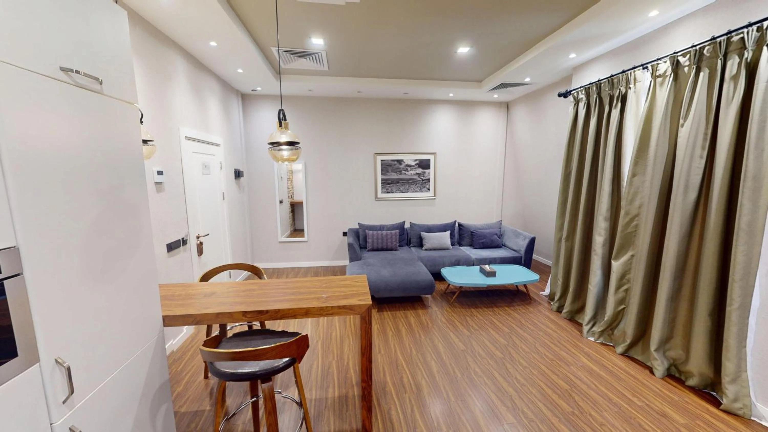 Living room in Port Rivoli Hotel Baku