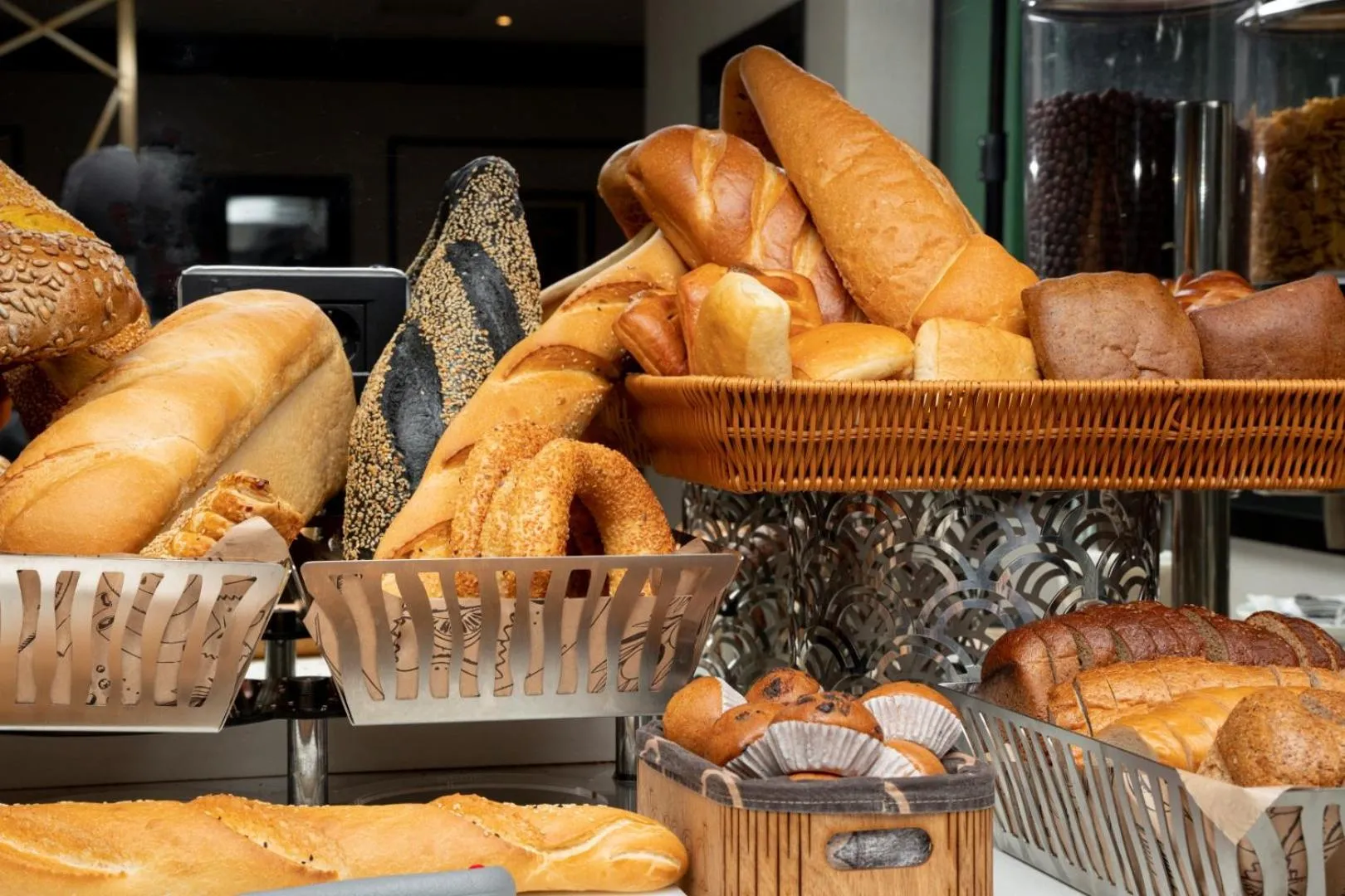 Buffet breakfast in Port Rivoli Hotel Baku