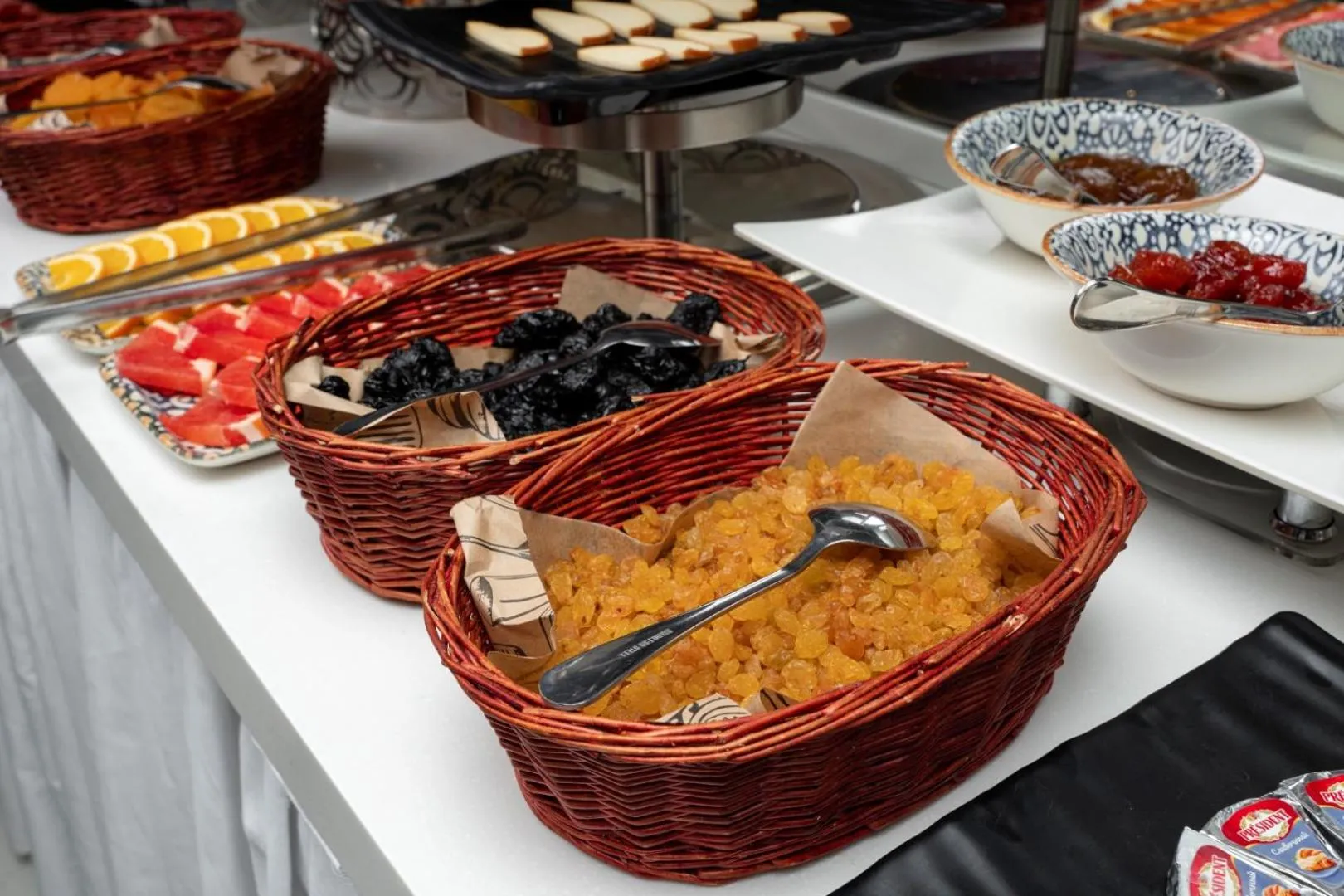 Buffet breakfast in Port Rivoli Hotel Baku