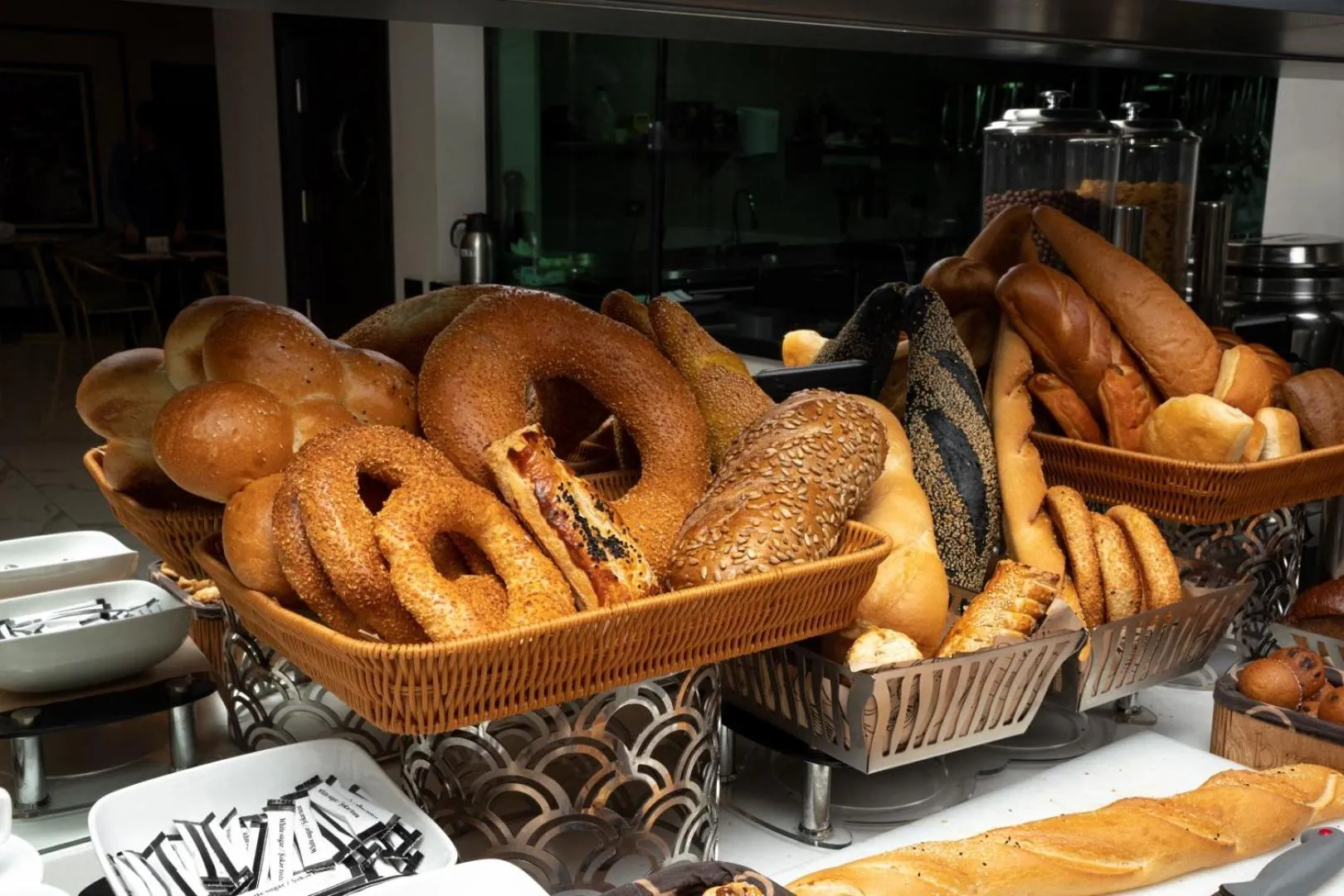 Buffet breakfast in Port Rivoli Hotel Baku