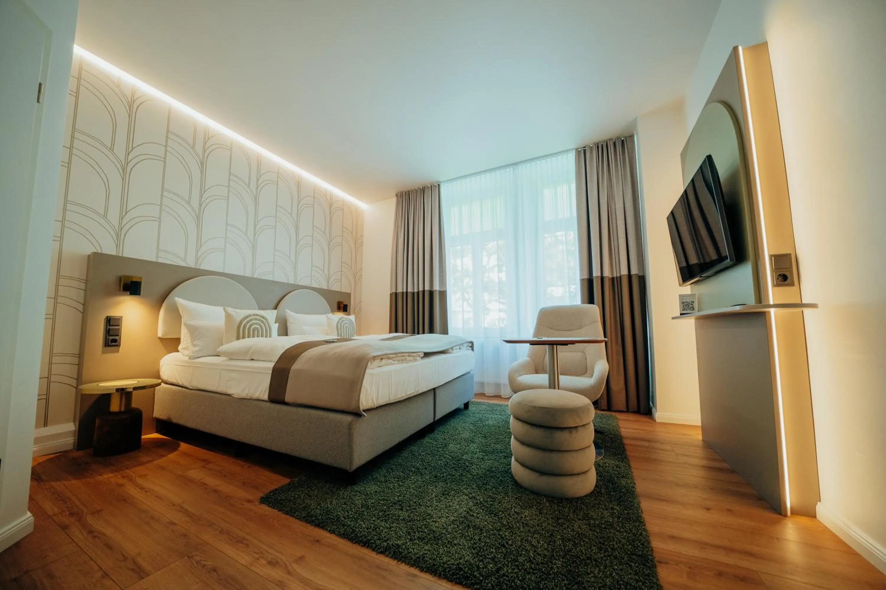 TV and multimedia, Bed in Hotel Barbarossa Classic