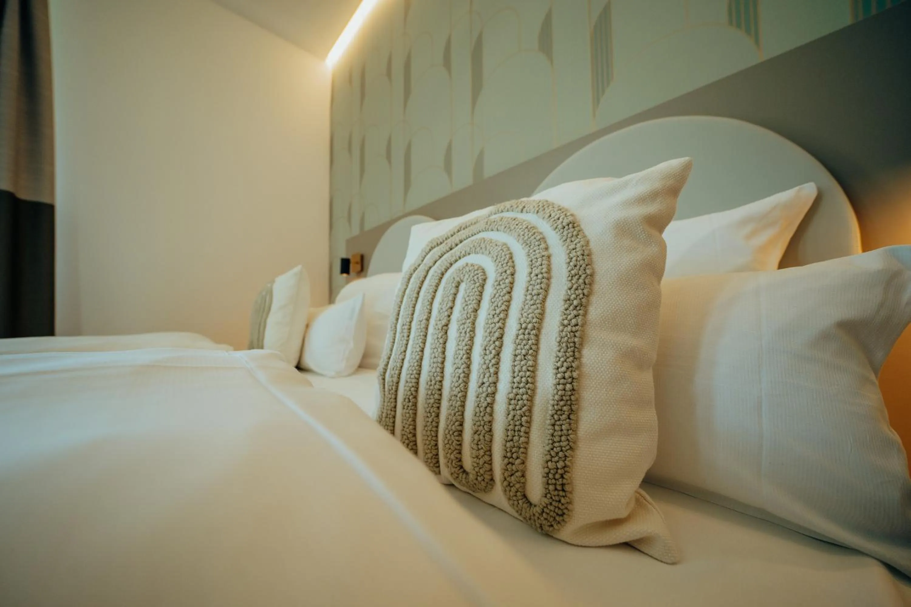 Bed in Hotel Barbarossa Classic