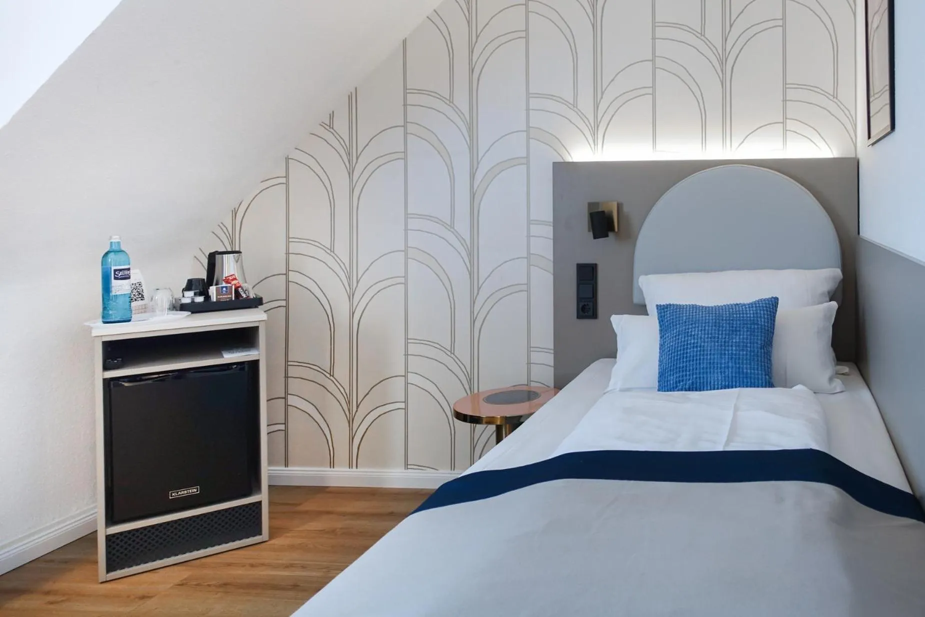 Bed in Hotel Barbarossa Classic