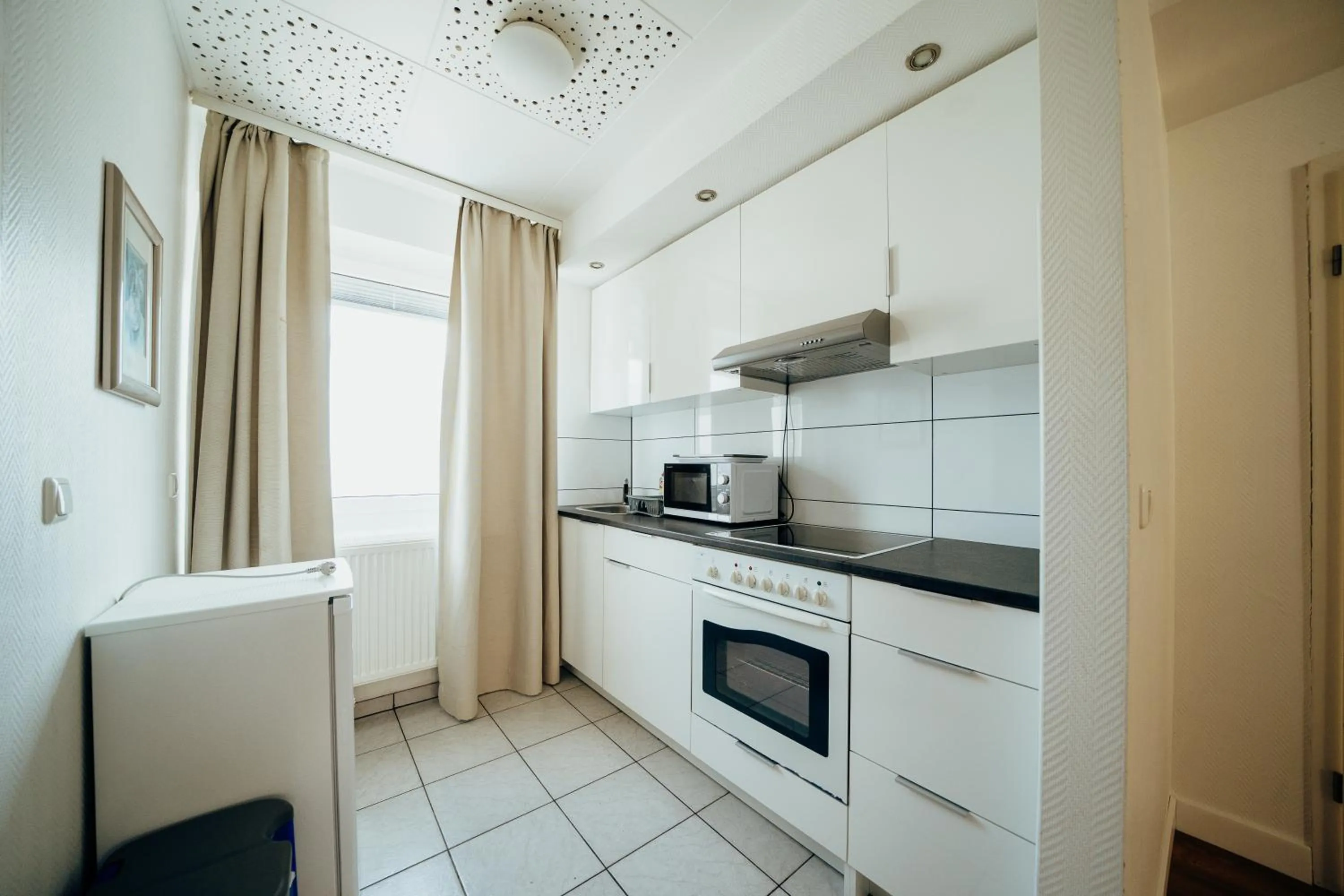 Kitchen or kitchenette in Hotel Barbarossa Classic