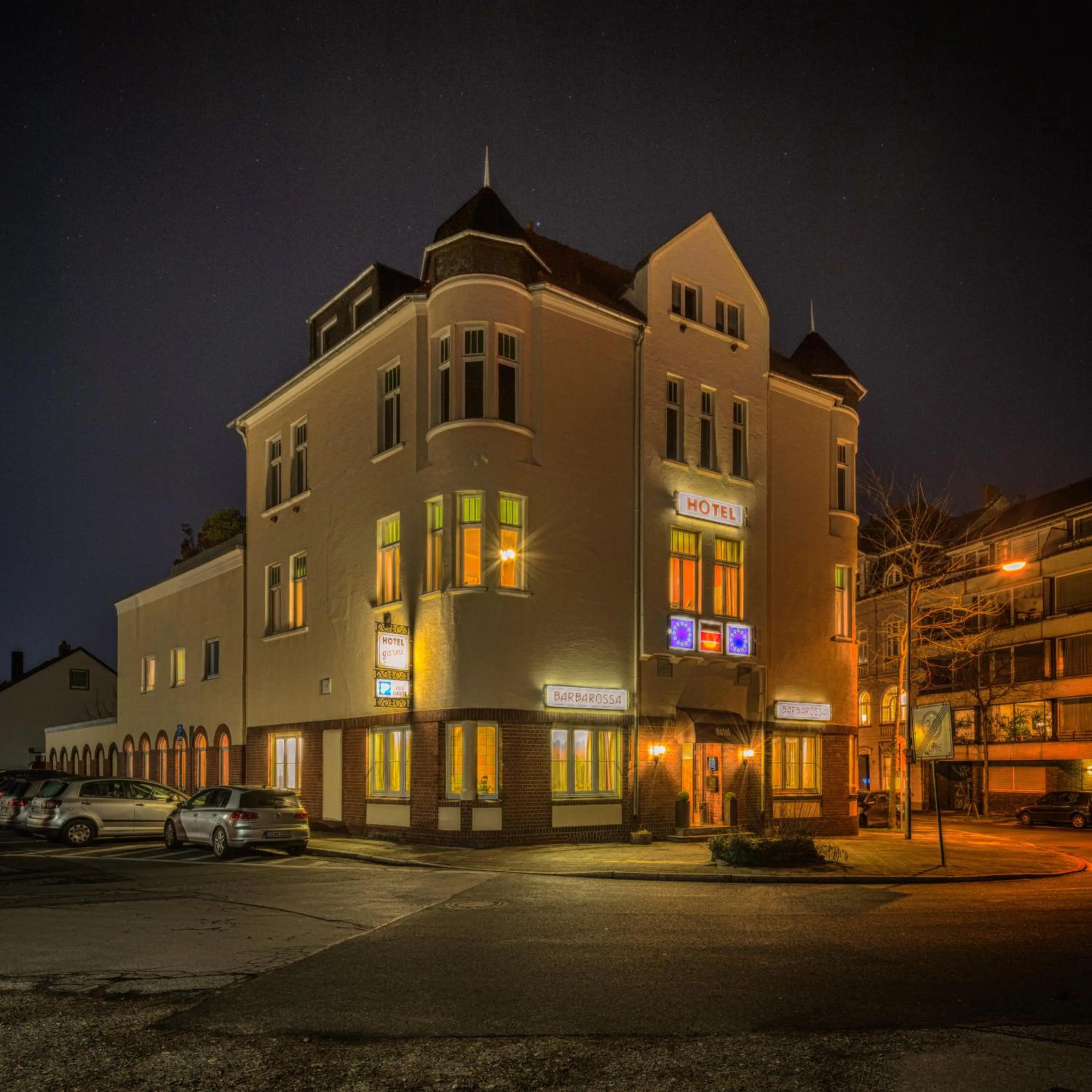 Property building in Hotel Barbarossa Classic