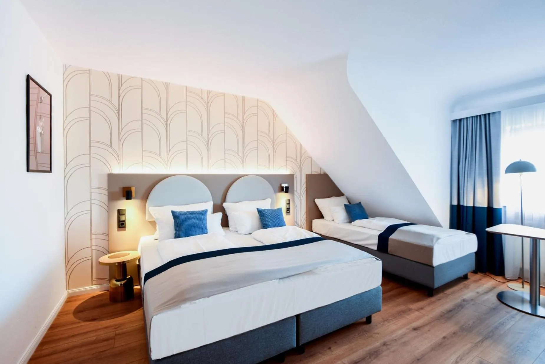 Bedroom, Bed in Hotel Barbarossa Classic