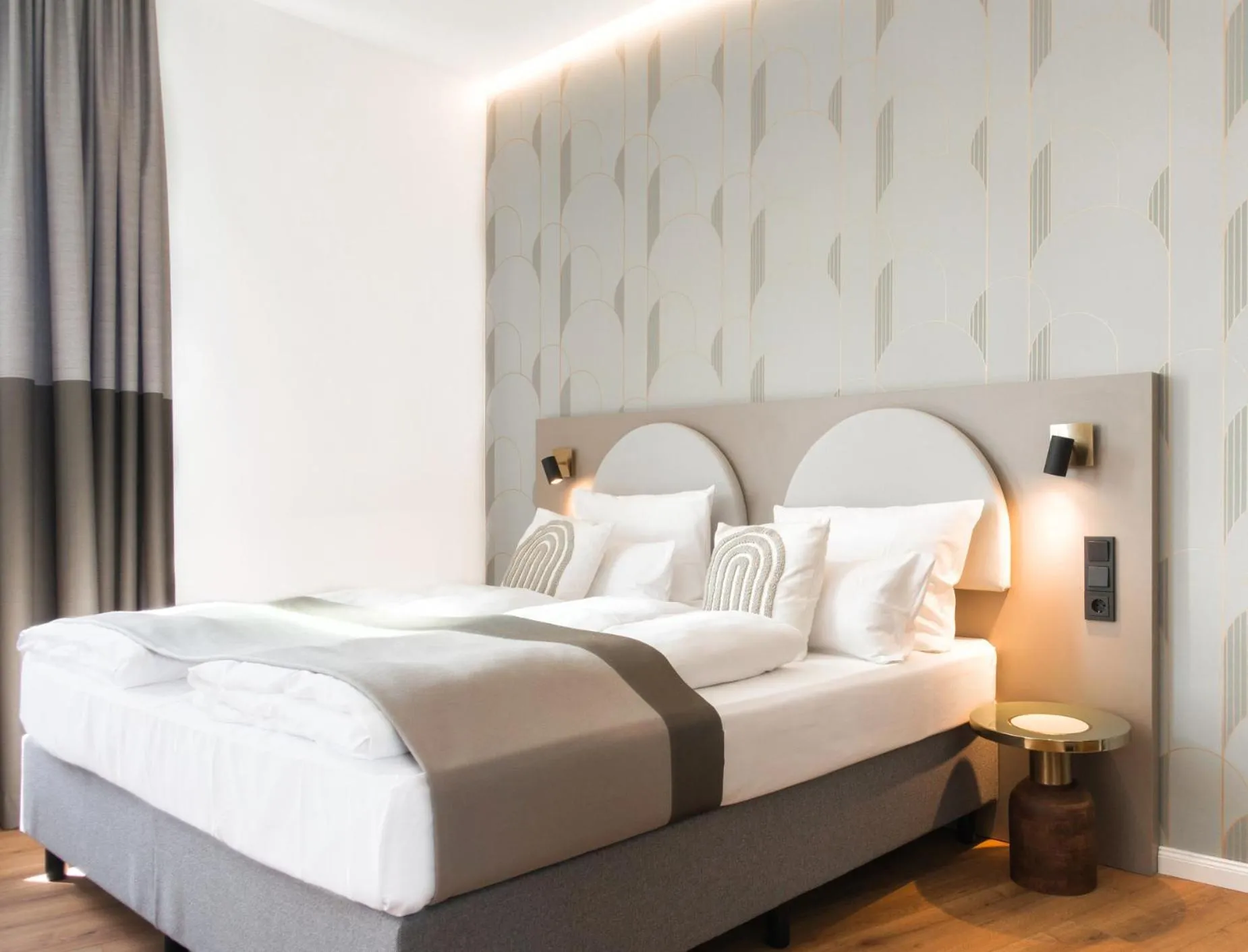 Bed in Hotel Barbarossa Classic