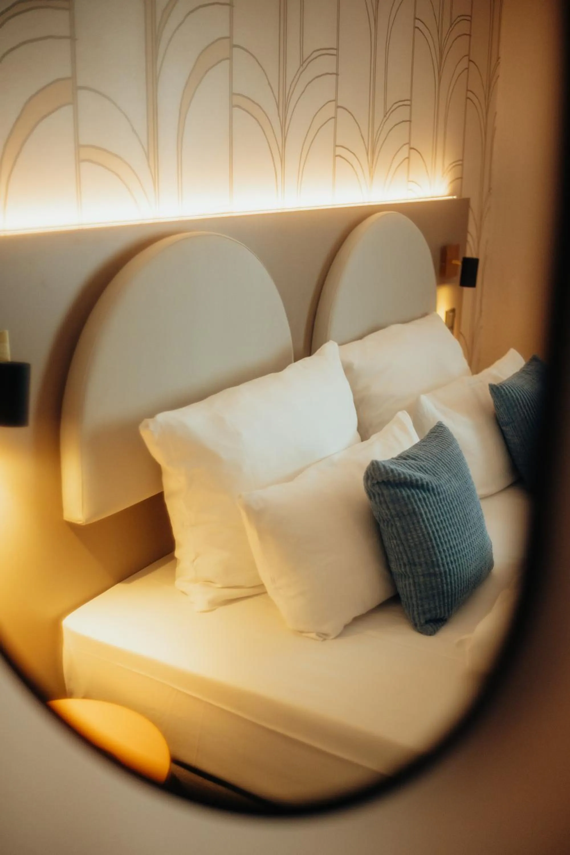 Bed in Hotel Barbarossa Classic