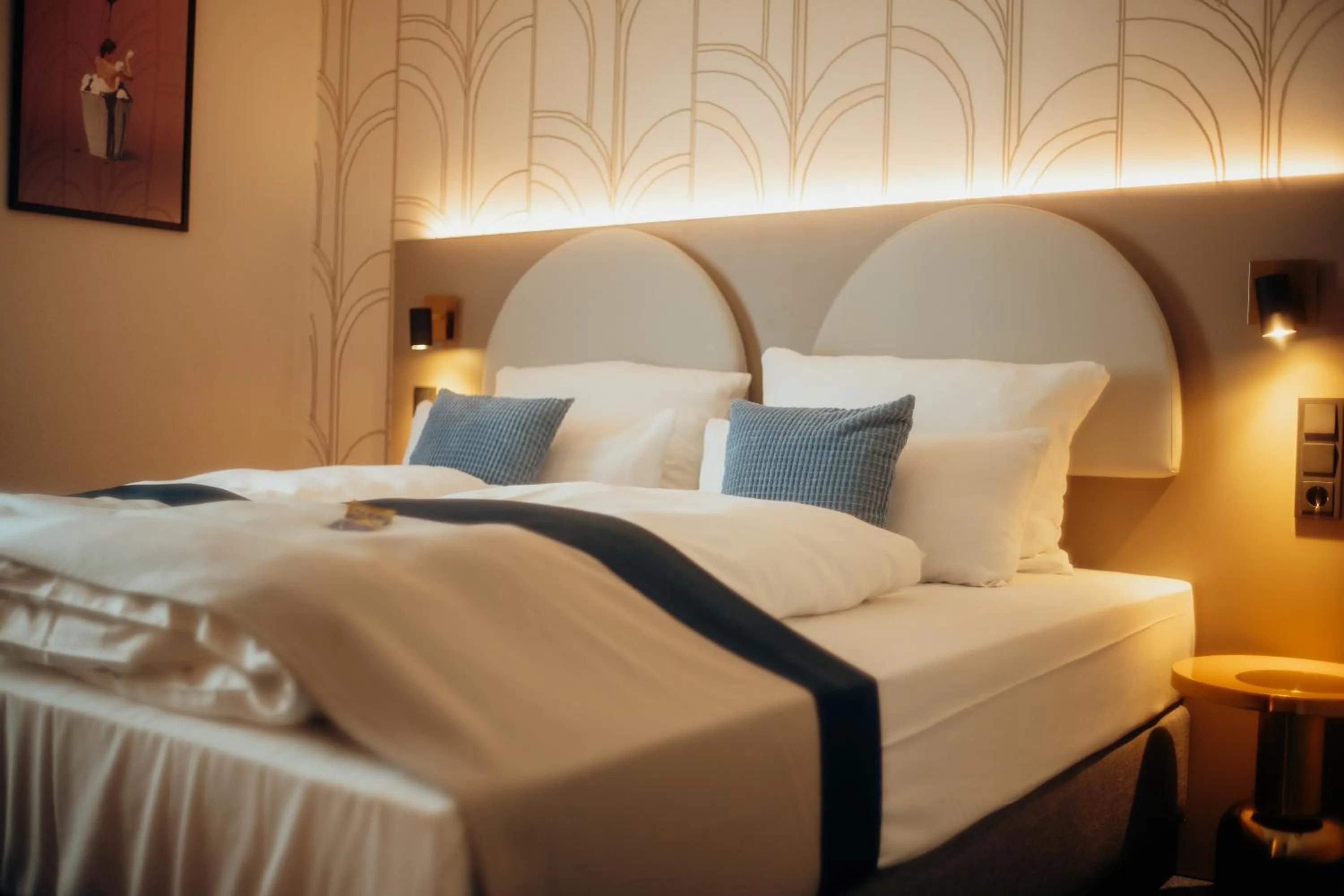 Bedroom, Bed in Hotel Barbarossa Classic