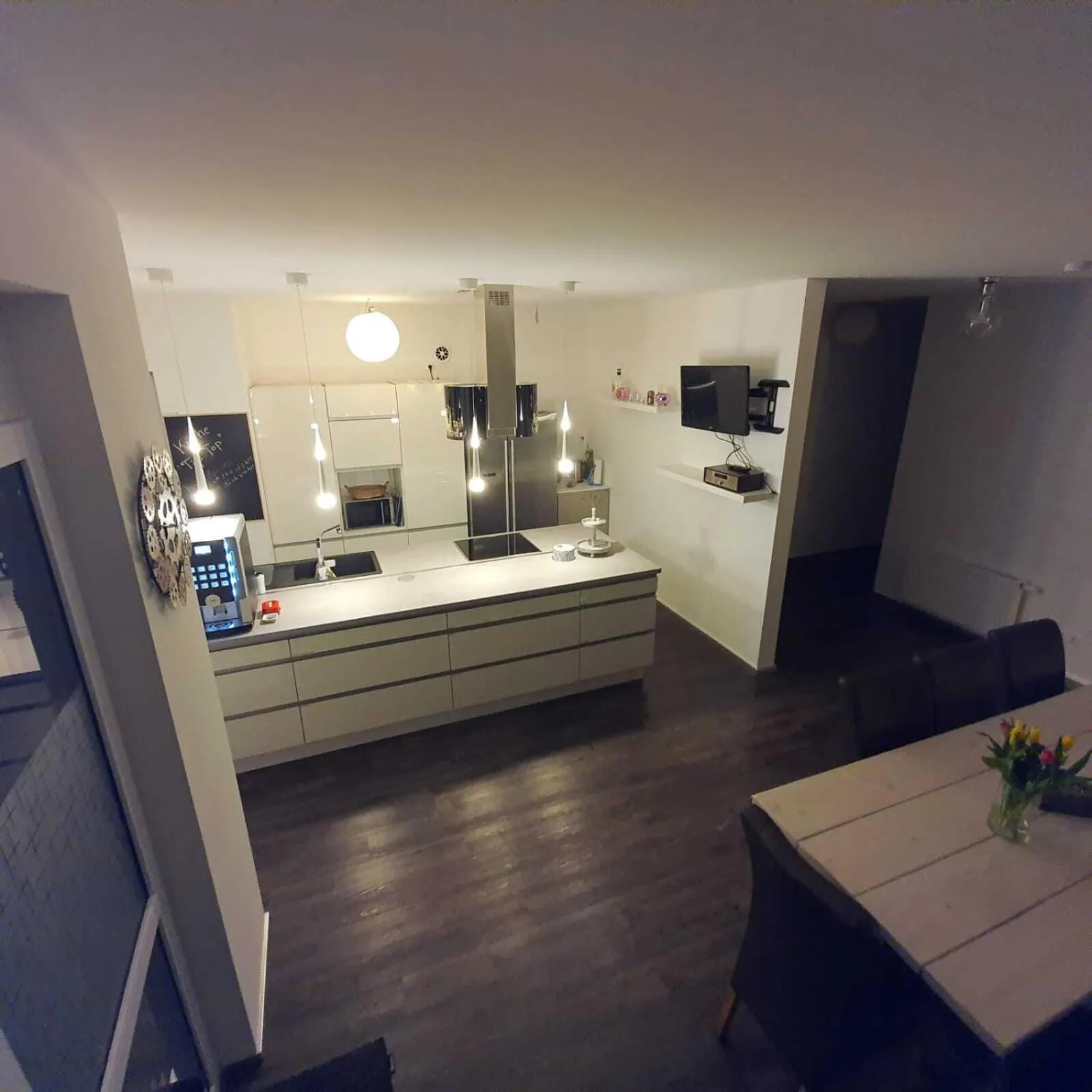 Kitchen or kitchenette in Gutunterdachgebracht