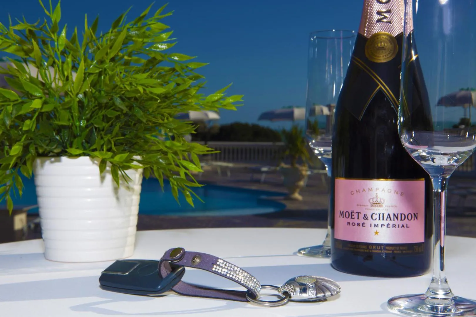 Drinks in Villa La Perla