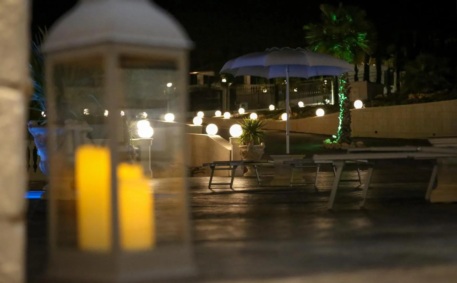 Patio in Villa La Perla