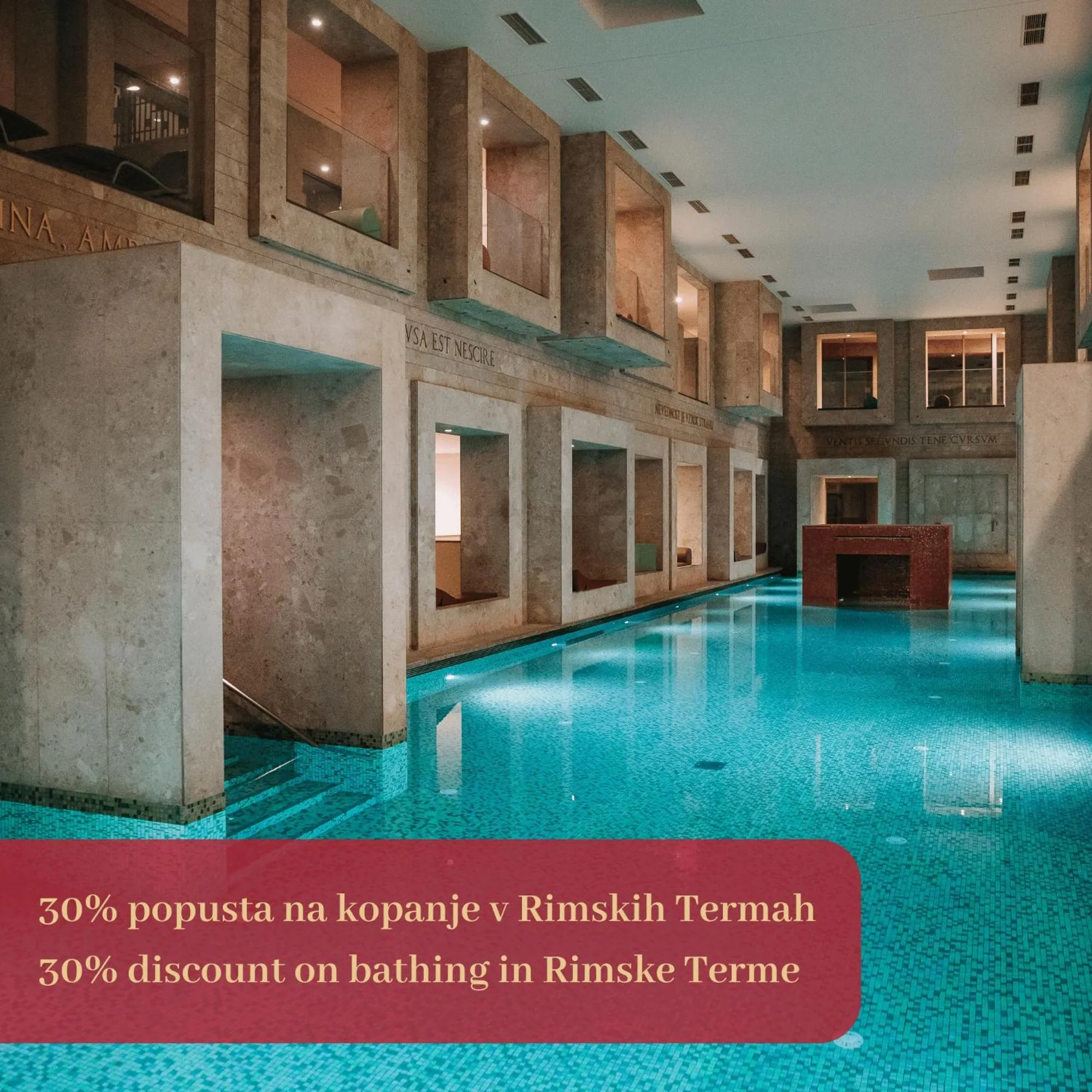 Swimming pool in Hotel Špica Laško