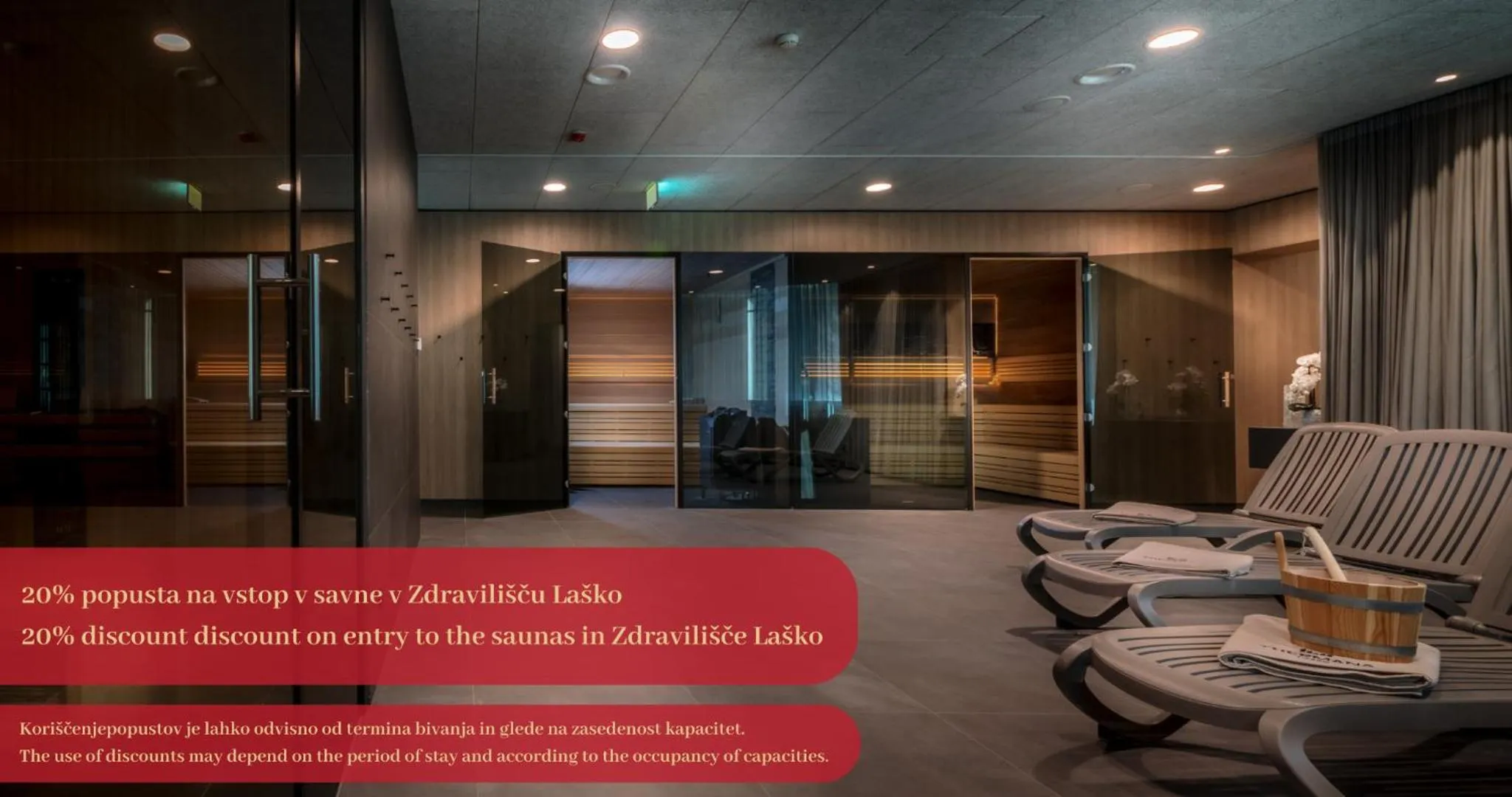 Spa and wellness centre/facilities in Hotel Špica Laško