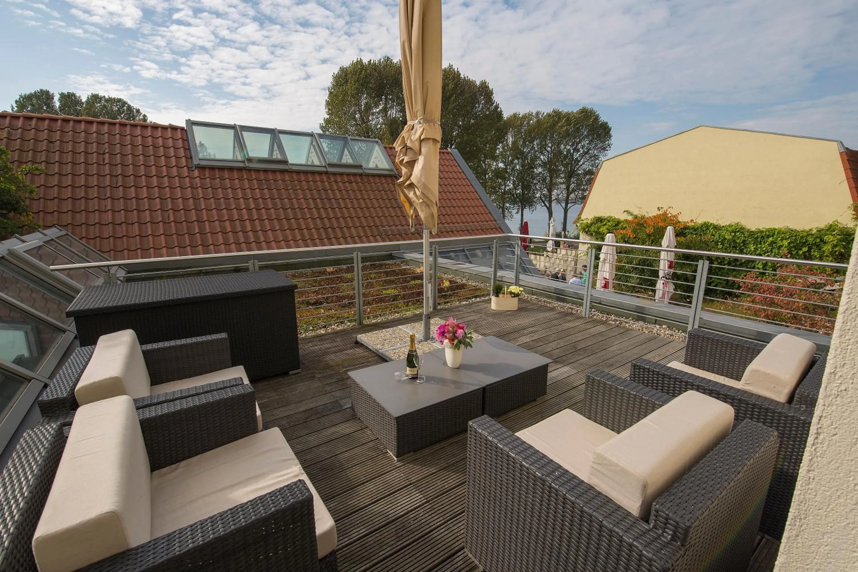 View (from property/room) in Hotel Kleines Meer